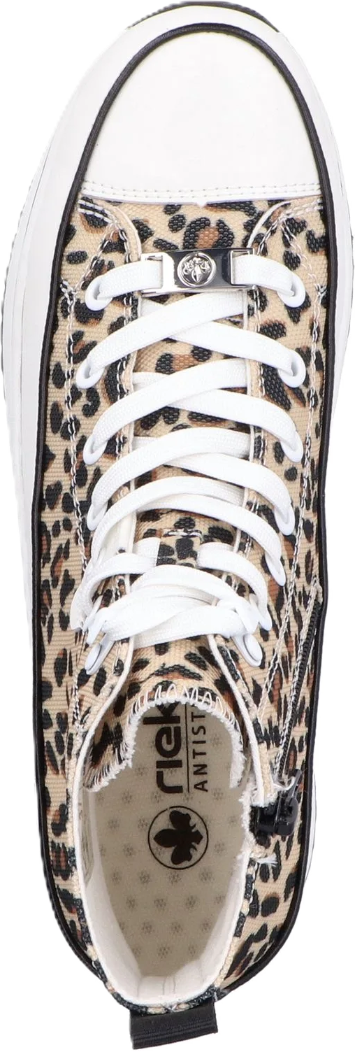 Rieker Sneaker, Plateauabsatz, FüR Damen, Beige|Braun, 41