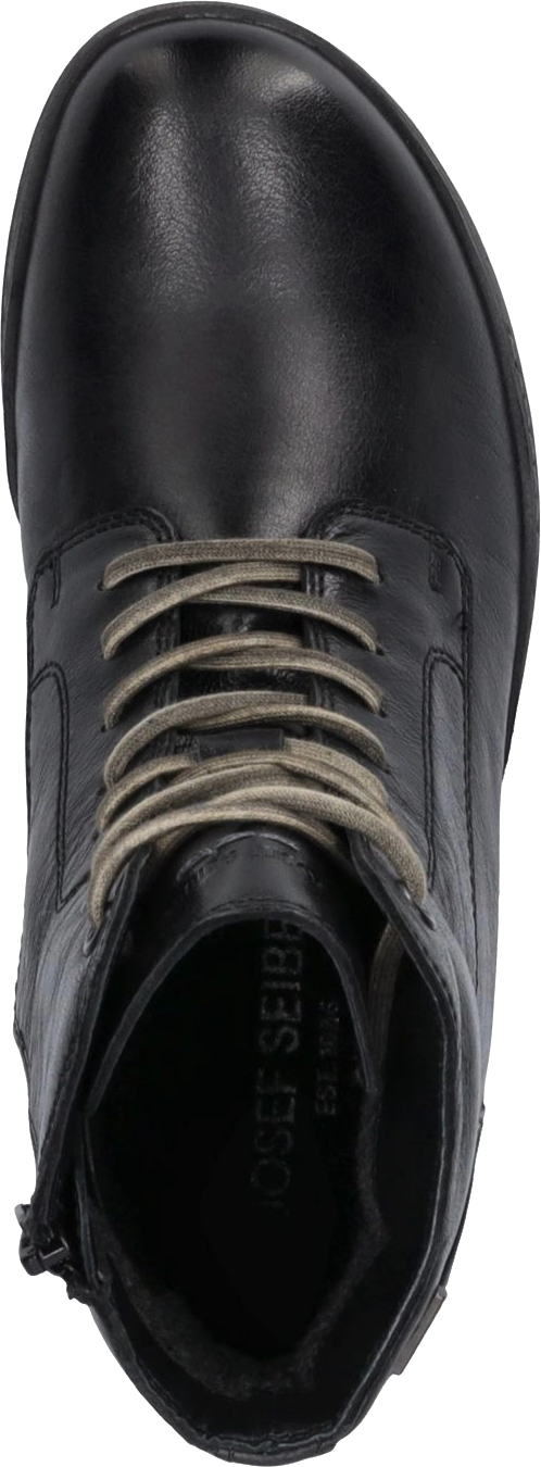 Seibel SchnüRstiefeletten "Anna 51", ReißVerschluss, Leder, FüR Damen, Schwarz, 40