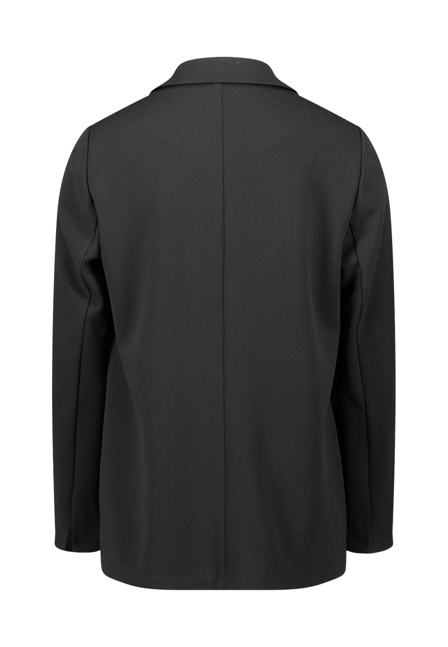 Zero Longblazer Offener Style, Schwarz, 44
