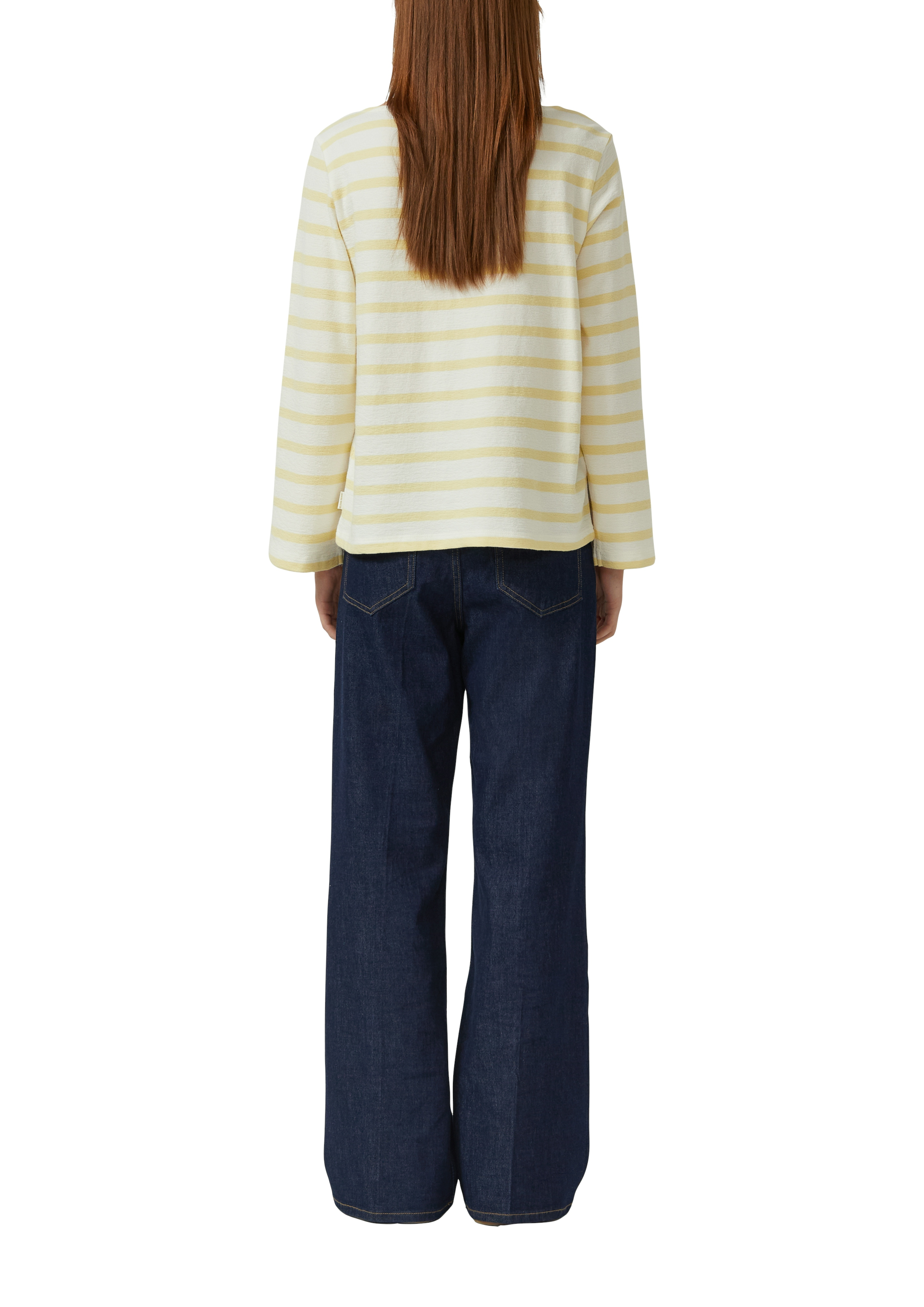 S.Oliver Red Label Sweatshirt, U-Boot-Ausschnitt, FüR Damen, Gelb, 38