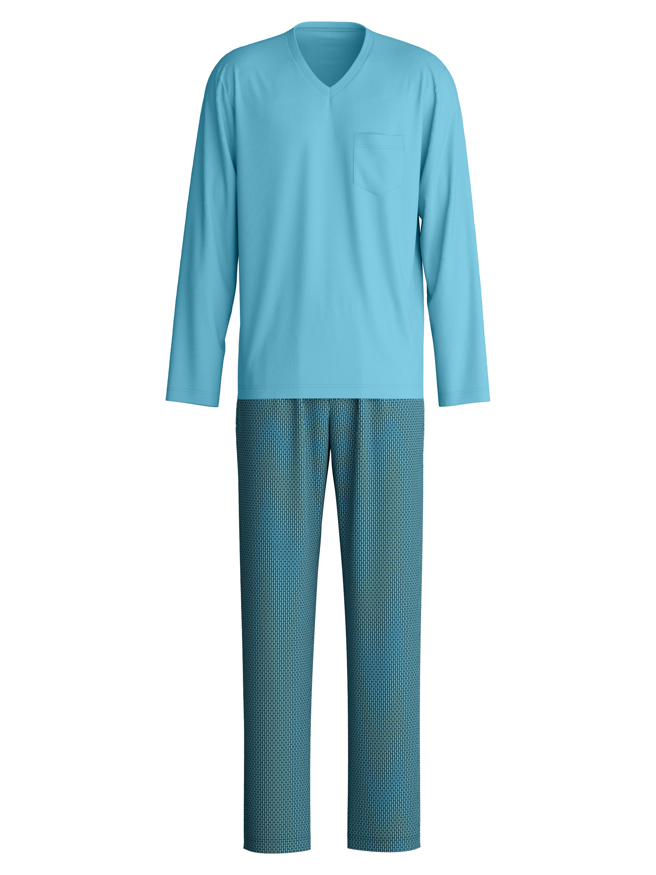 Calida Schlafanzug, Lang, FüR Herren, Blau, S