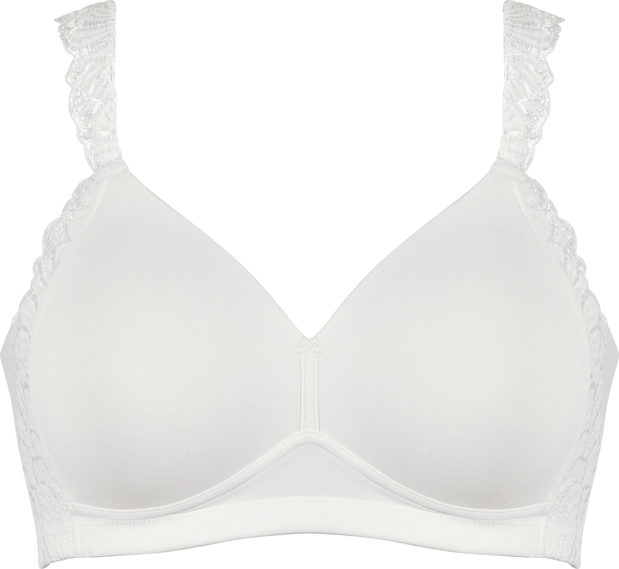 Naturana Schalen-Bh Smoothing, Spitze, Damen, Weiß, 90 B