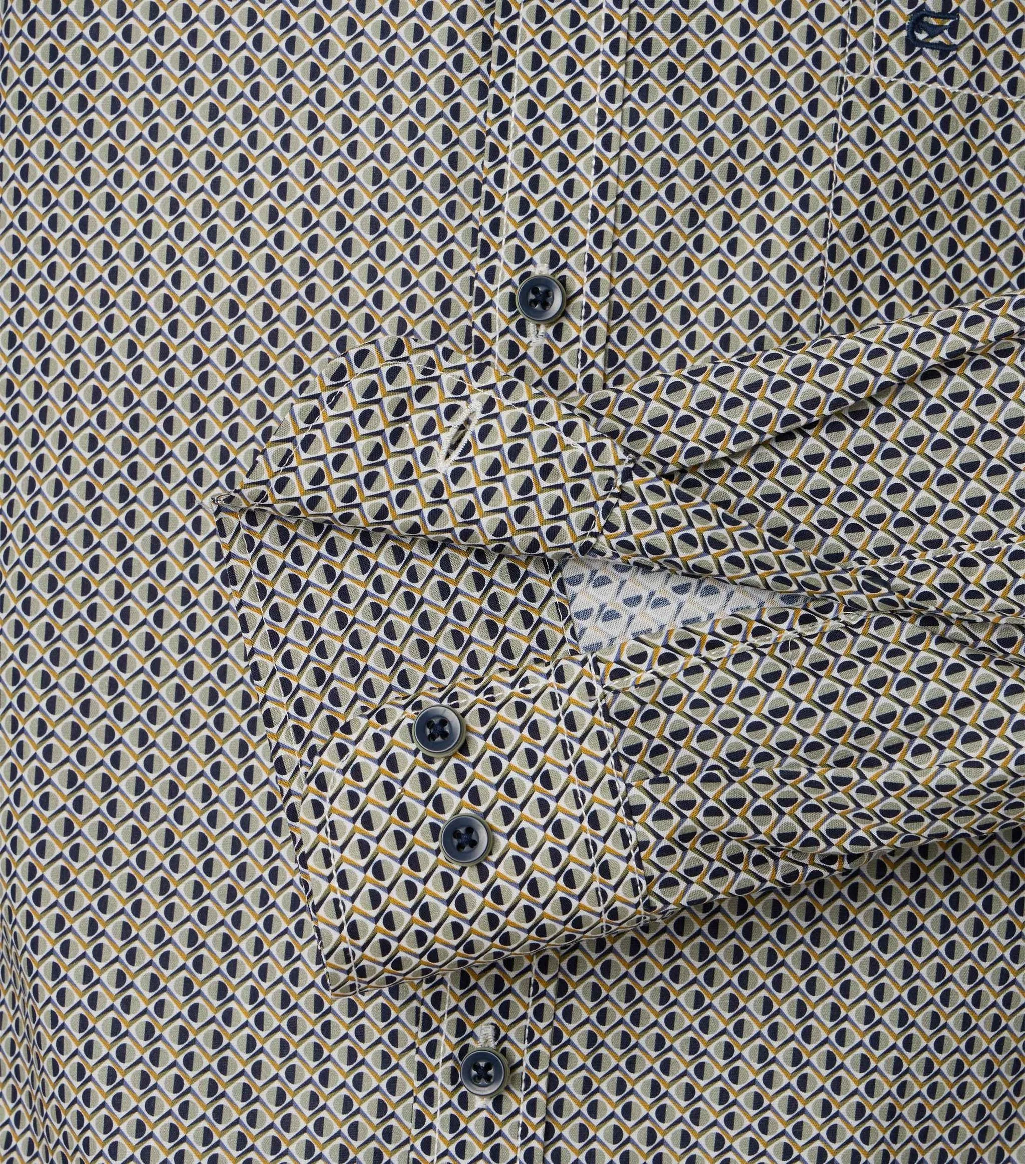 casamoda Freizeithemd, Comfort Fit, Langarm, Kent-Kragen, FüR Herren, GrüN, XL