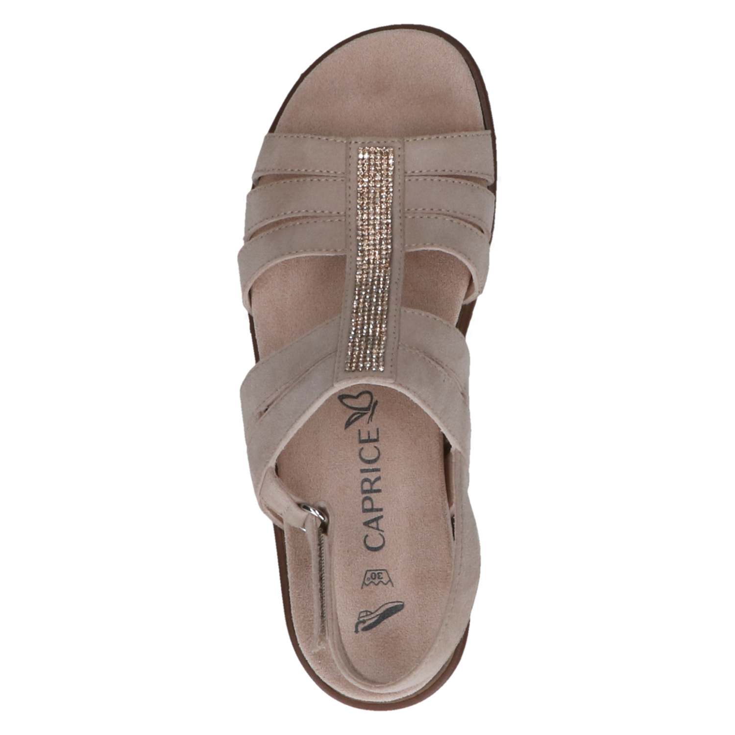 Caprice Riemchensandalen, Leder, FüR Damen, Beige, 37