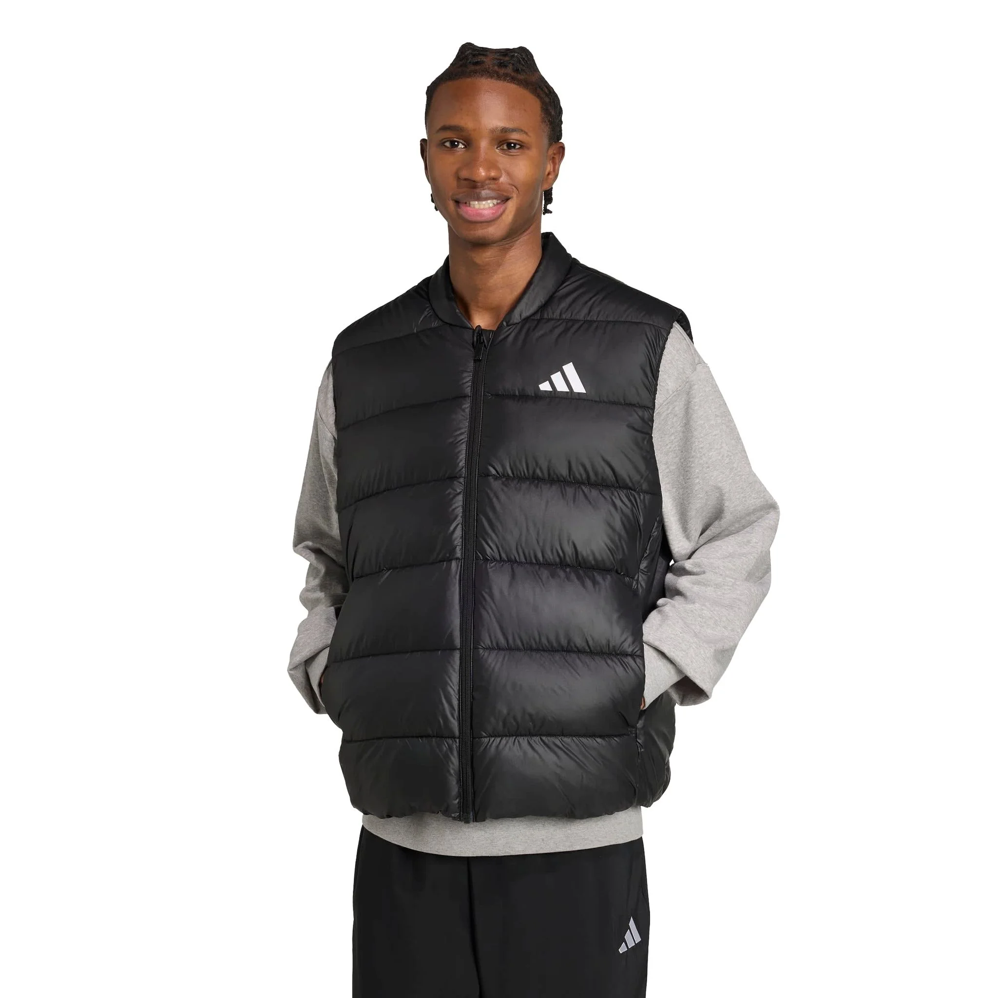Adidas Steppweste, Wasserabweisend, FüR Herren, Schwarz, S