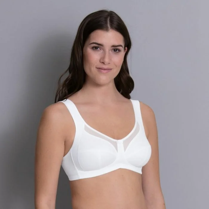 Anita Clara Soft-Bh, BüGellos, Komfort-TräGer, FüR Damen, Weiß, 100G