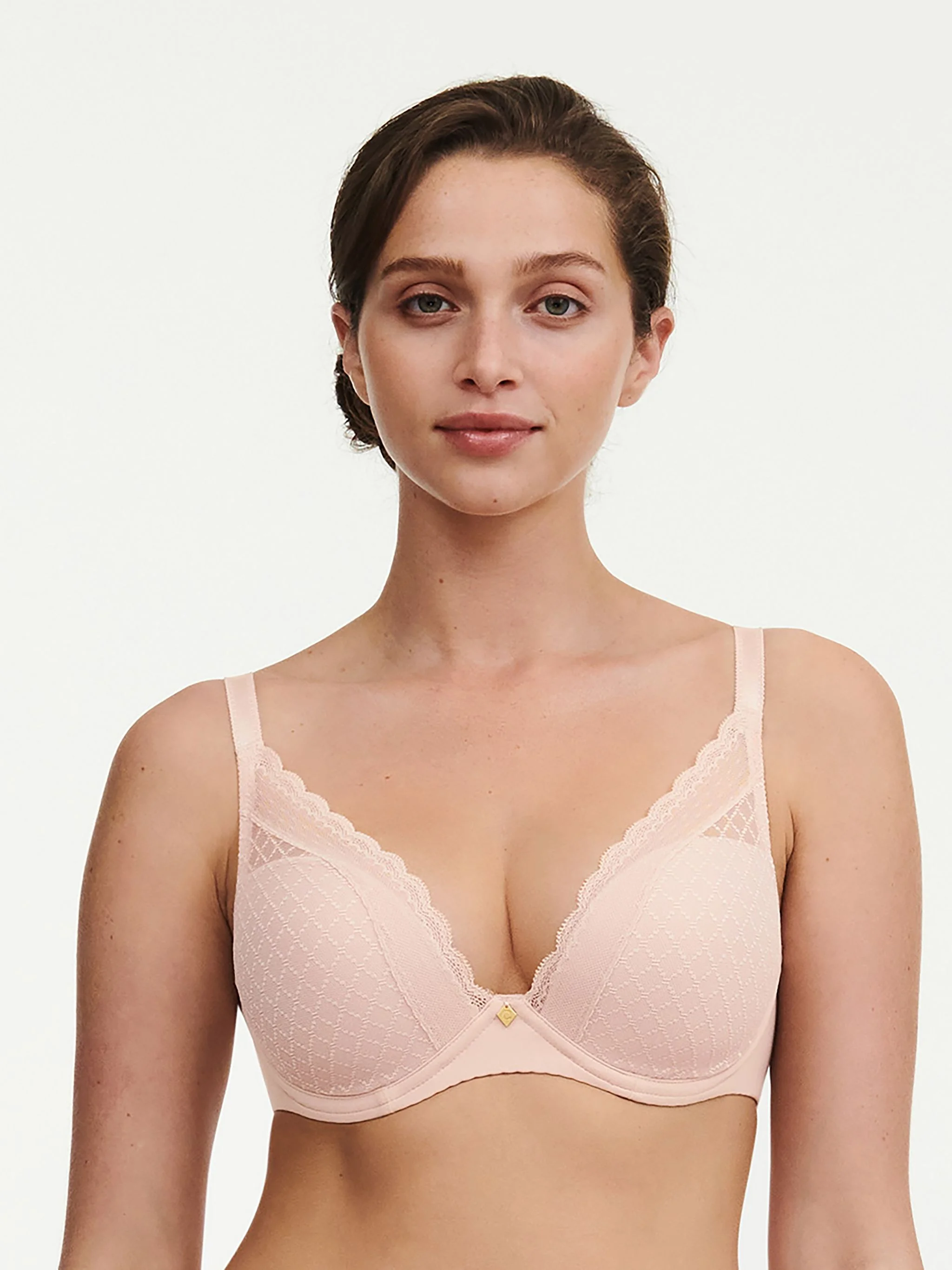 Chantelle Norah BüGel- Bh, Spitze, FüR Damen, Rosa, 75G
