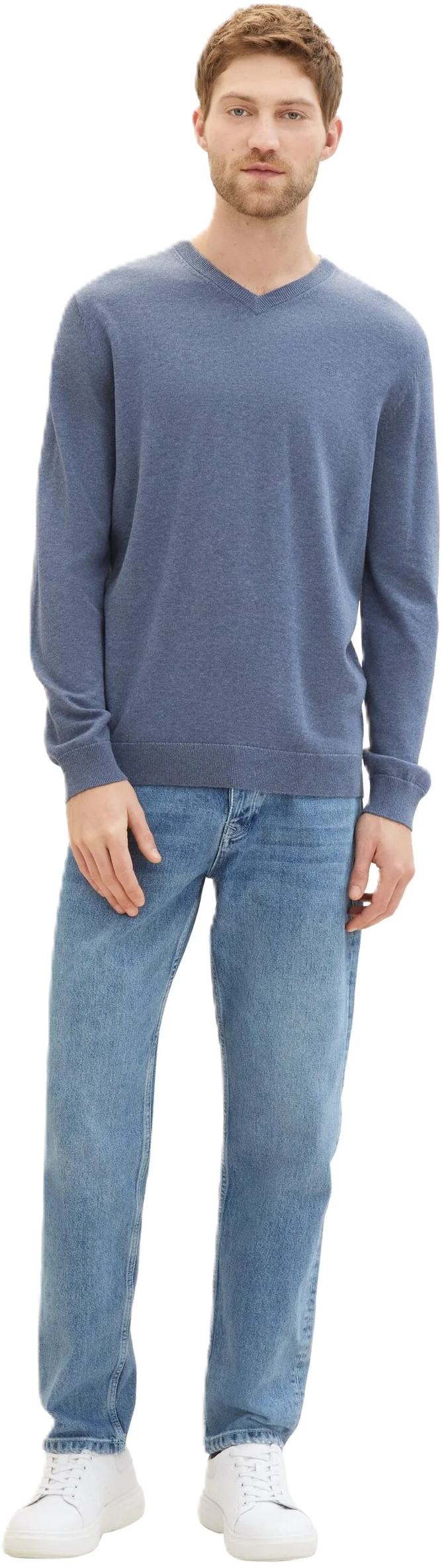 Tom Tailor Pullover, Baumwolle, FüR Herren, Blau, S