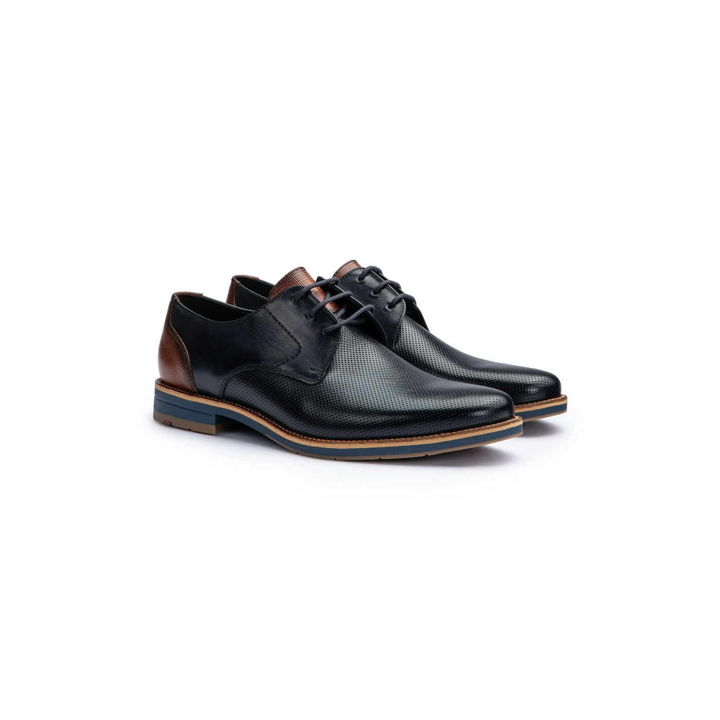 Lloyd Halbschuhe Drift 110, Leder, FüR Herren, Blau, 9.5