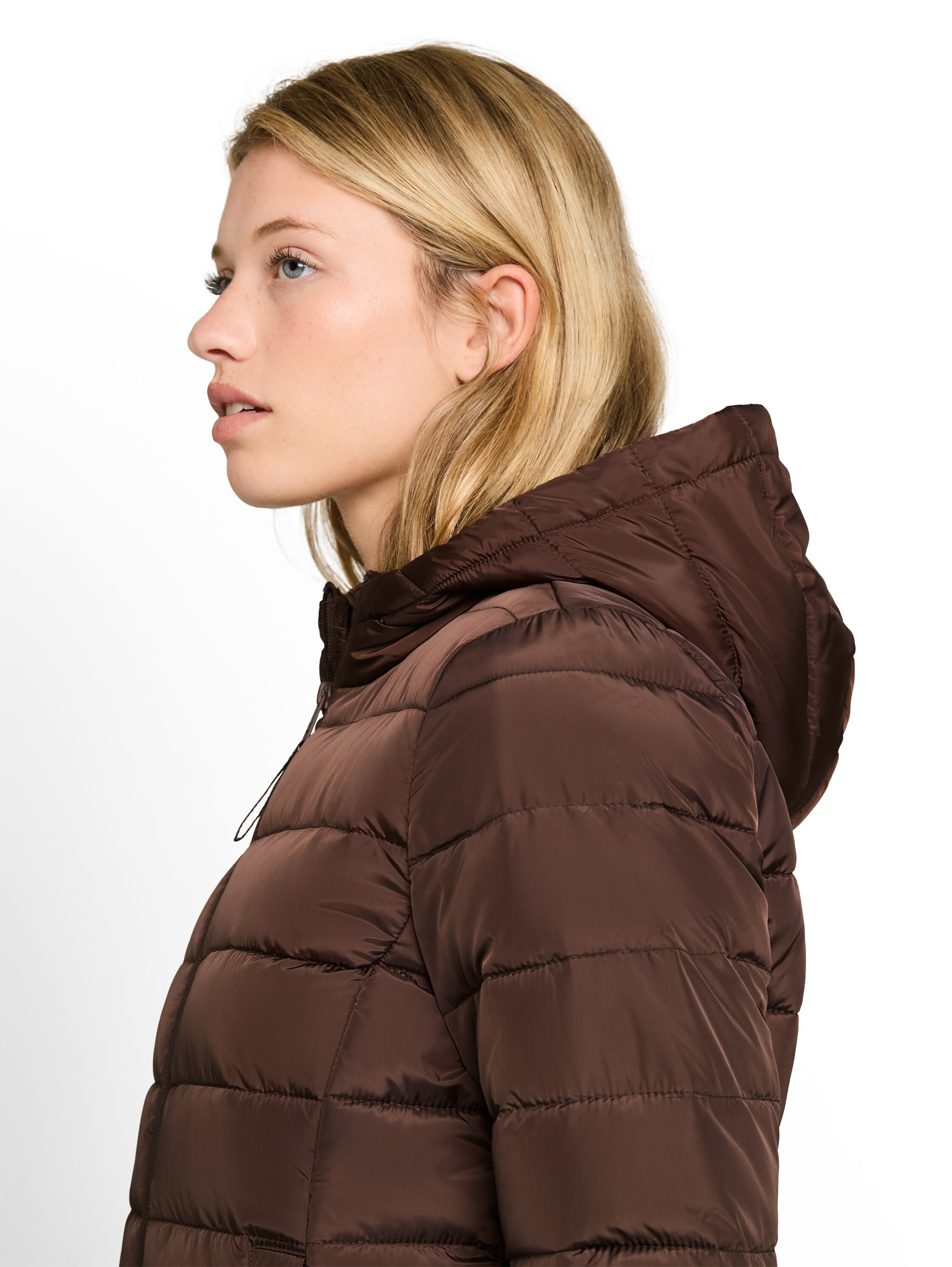 Denim TOM Tailor Steppjacke, Eingrifftaschen, FüR Damen, Schwarz, XS