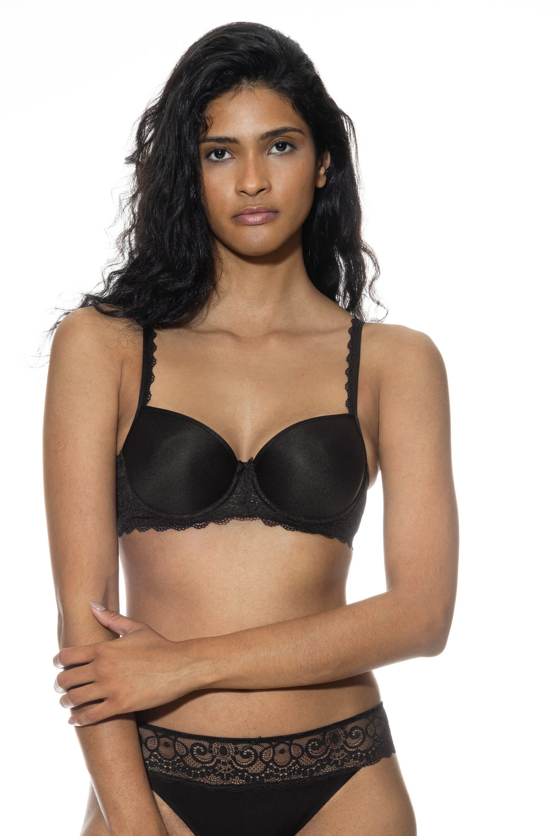 mey Amorous BüGel-Bh, Atmungsaktiv, Spitze, FüR Damen, Schwarz, 90A