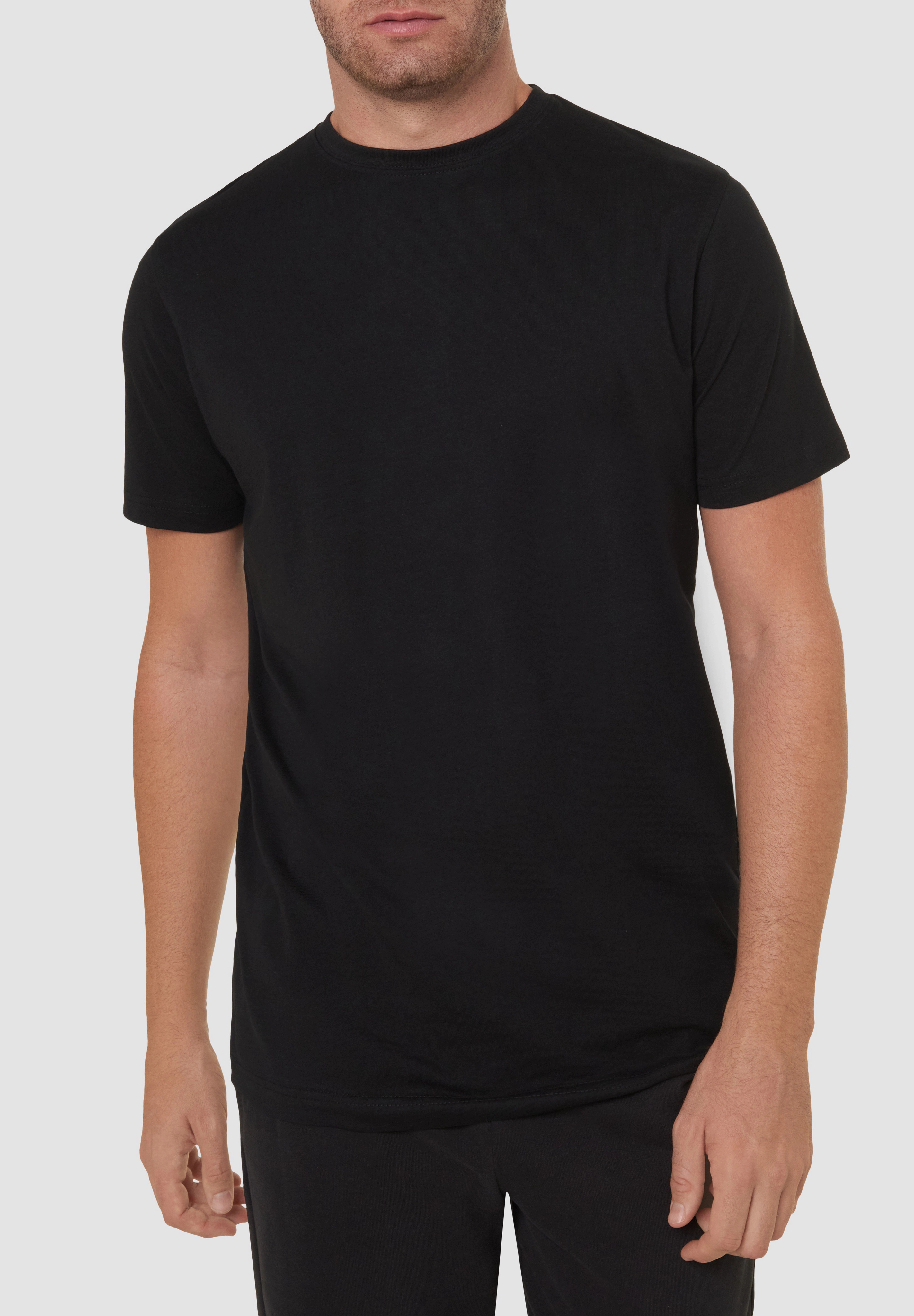 Lerros T-Shirt, 2Er-Pack, Baumwolle, FüR Herren, Schwarz, M