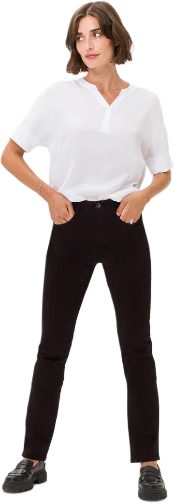 Brax Carola Jeans, Femine Fit, FüR Damen, Schwarz, 42