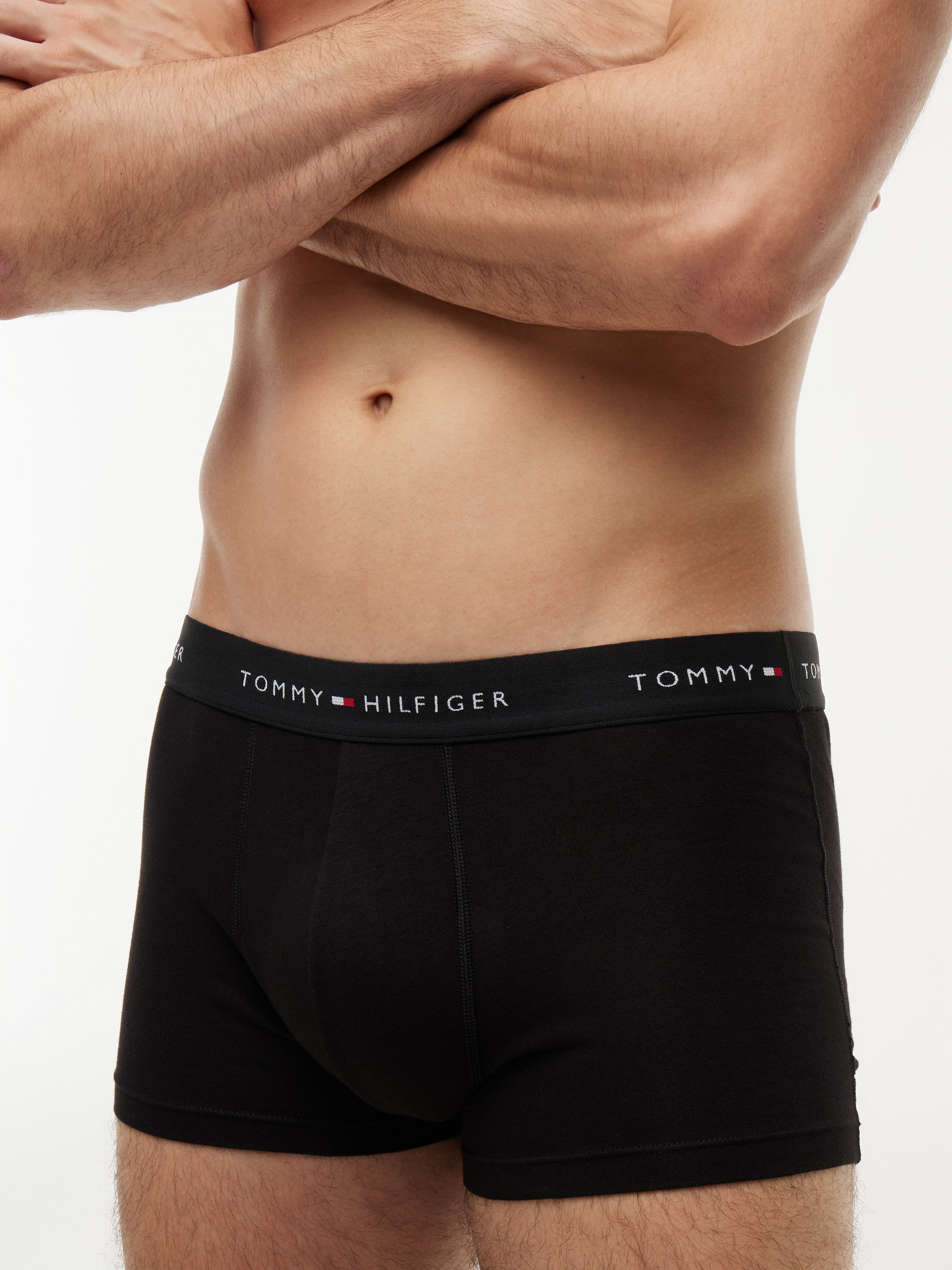 Tommy Hilfiger Pants Signature Ctn Ess, Gummibund, FüR Herren, Mehrfarbig, Xxl