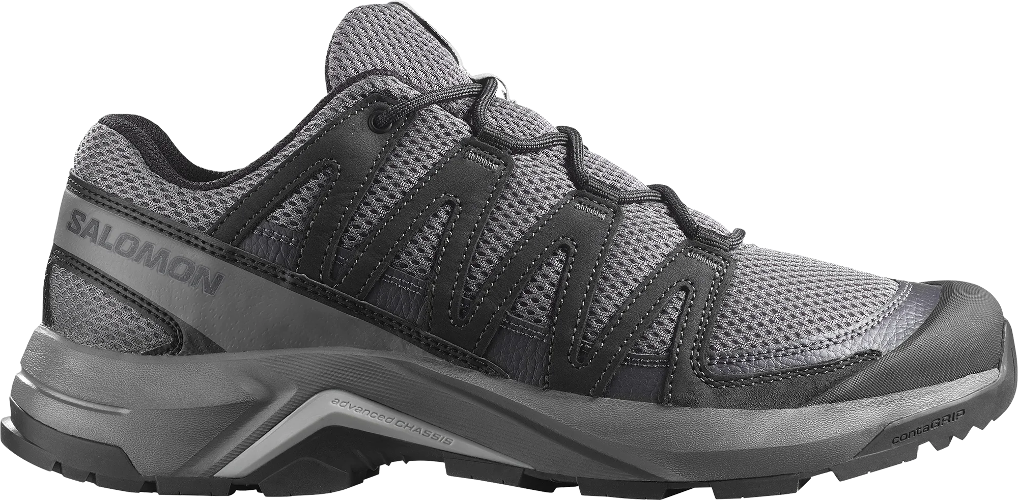 Salomon Trekkingschuhe "X-Adventure Recon ", Leder, FüR Herren, Grau, 42 2/3