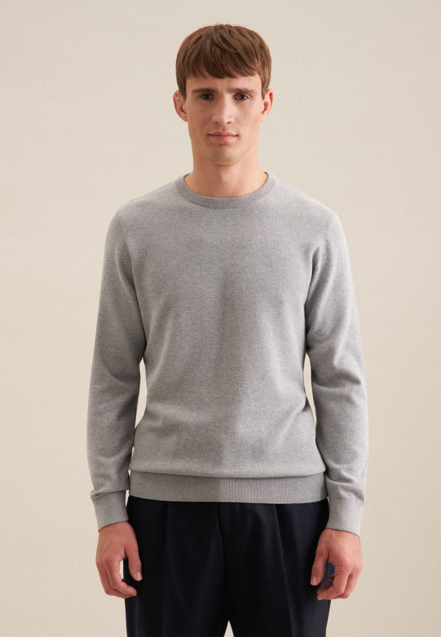 Seidensticker Pullover Schwarze Rose, Grau, L