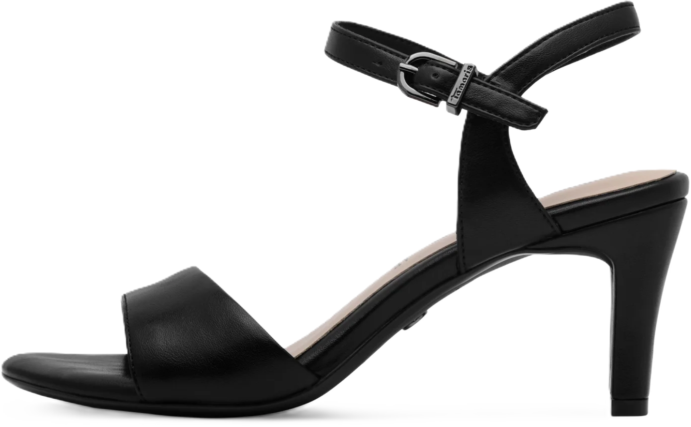 Tamaris Sandalette, DornschließE, FüR Damen, Schwarz, 40