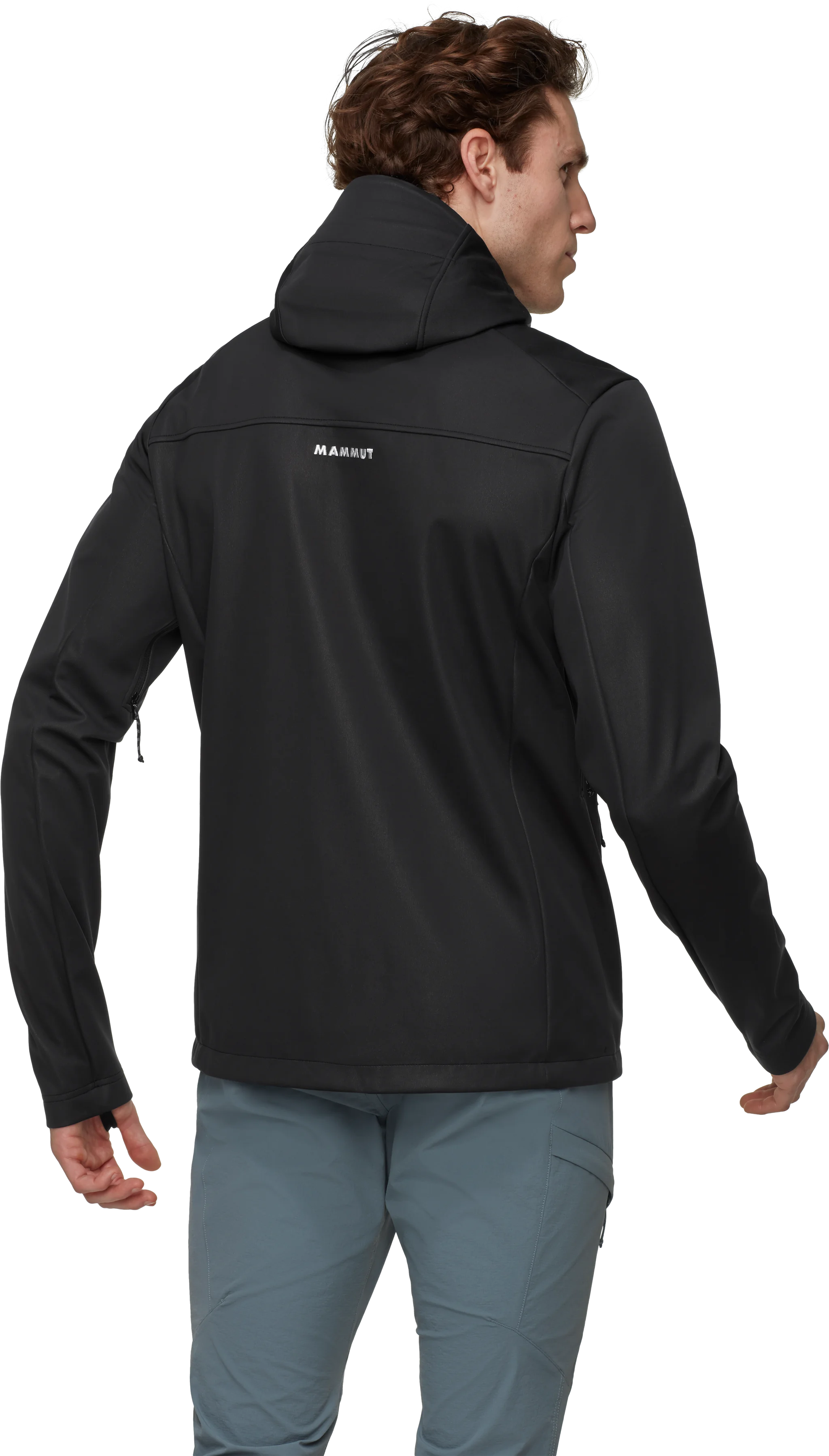 Mammut Softshelljacke "Ultimate Viii", Kapuze, FüR Herren, Schwarz, Xxl