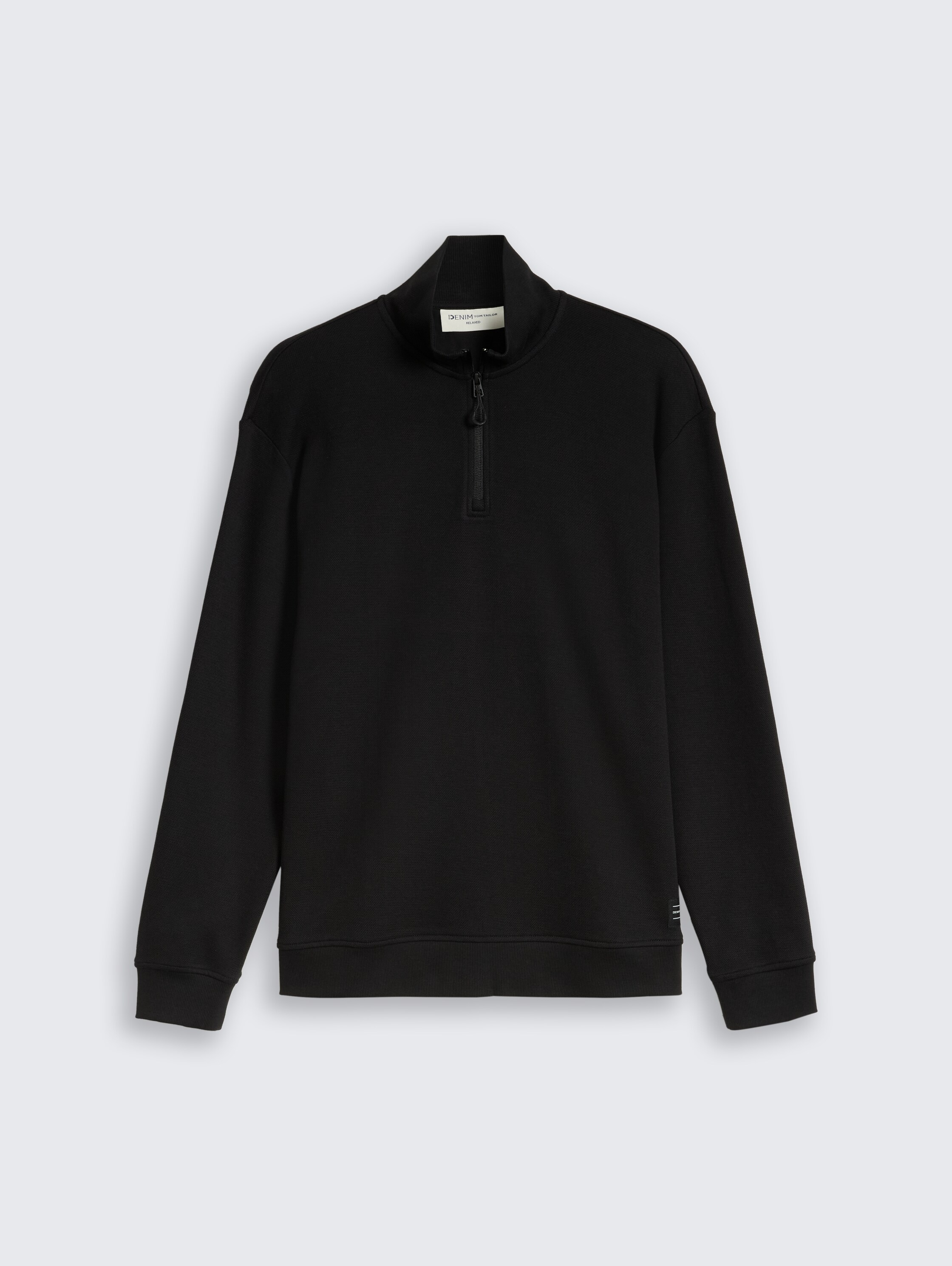 Denim TOM Tailor Sweatshirt, Baumwolle, FüR Herren, Schwarz, XXL