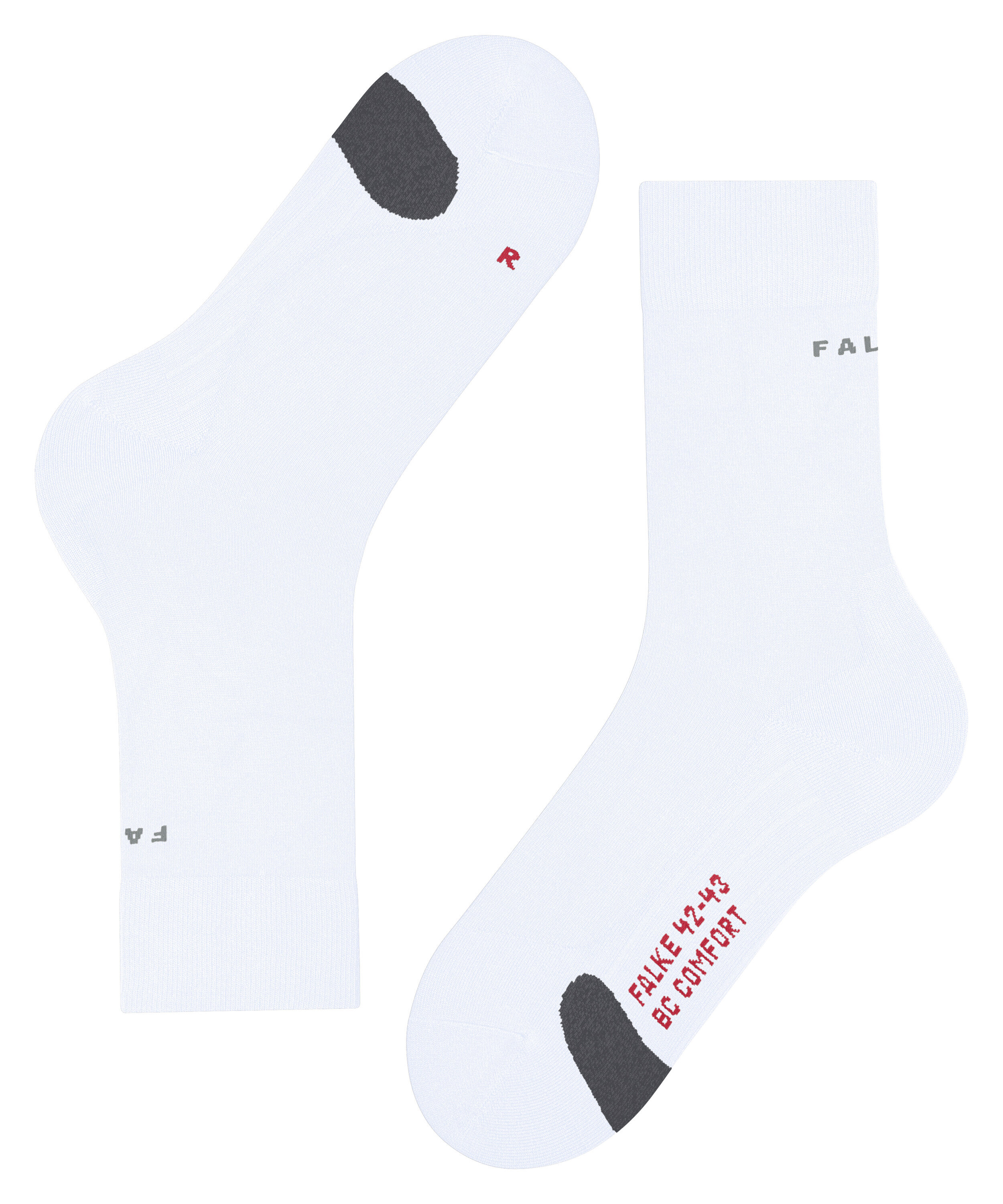 Falke Sportsocke Bc Comfort, Druckstellenschutz, FüR Damen, Weiß, 37/38
