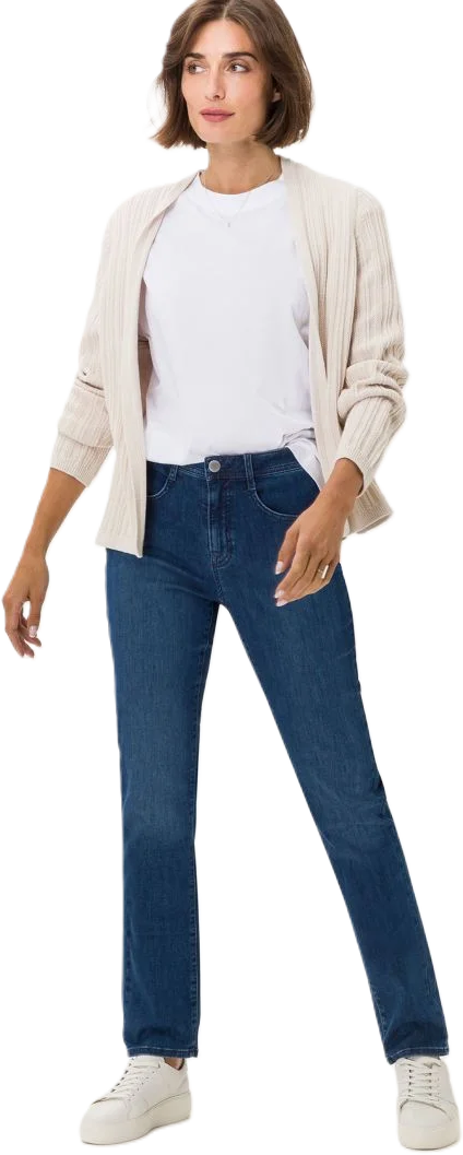 Brax Mary Jeans, Regular-Fit, 5-Pocket-Style, FüR Damen, Blau, 18