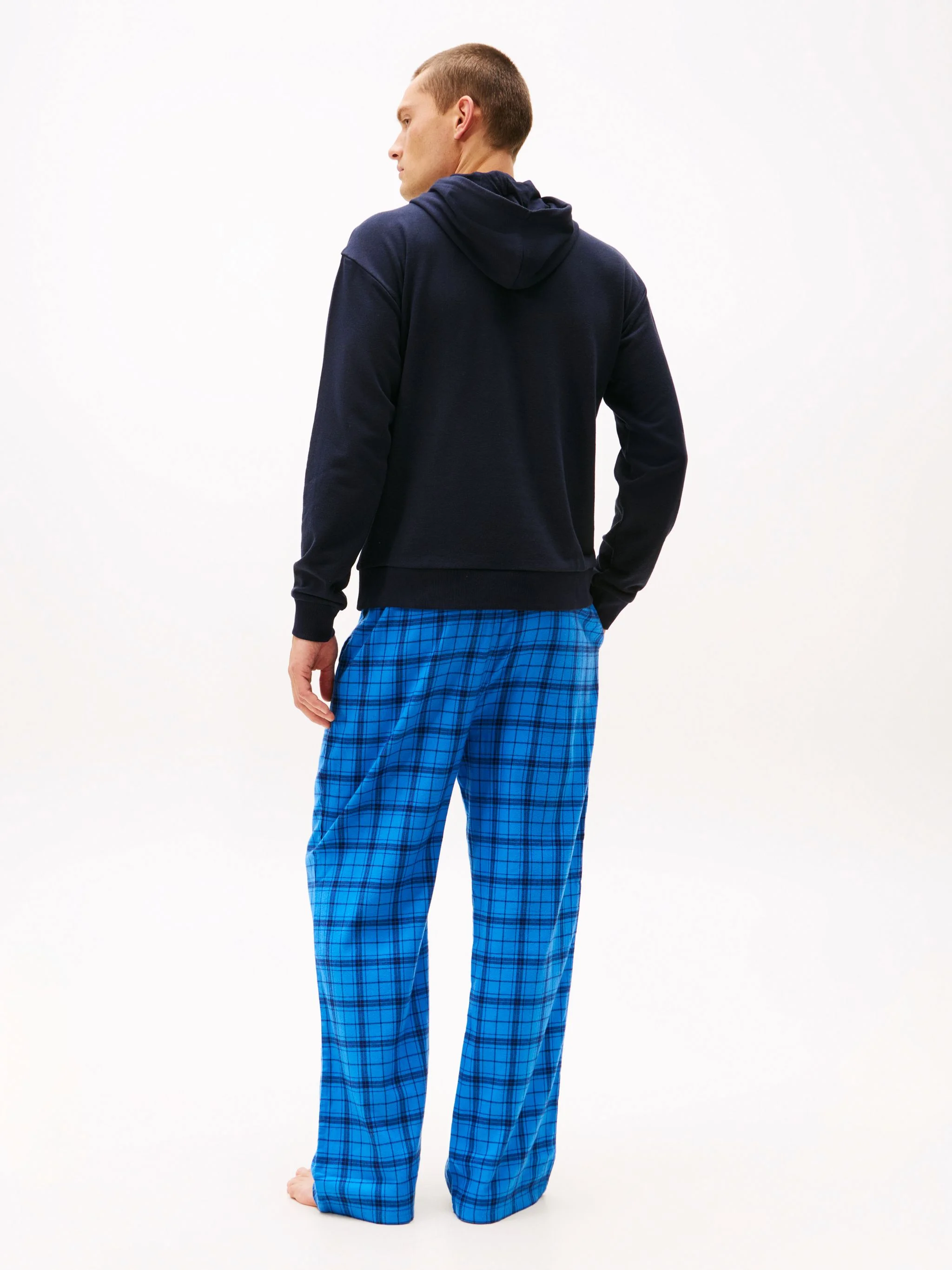 Tommy Hilfiger Original Loungewear-Oberteil, Kapuze, FüR Herren, Blau, L