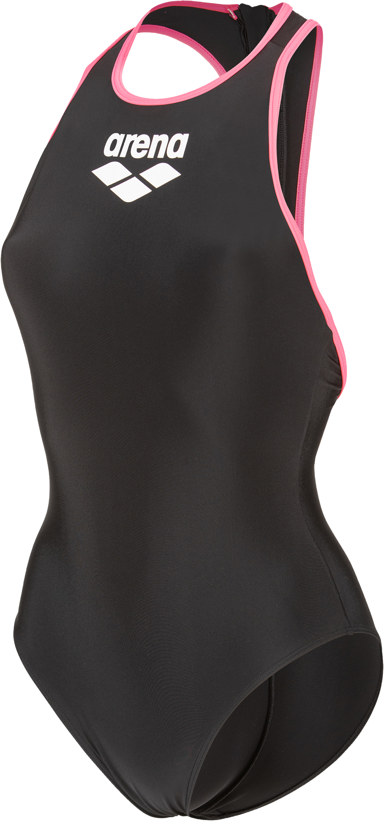Arena Badeanzug Y-Line, ReißVerschluss, FüR Damen, Schwarz, 40