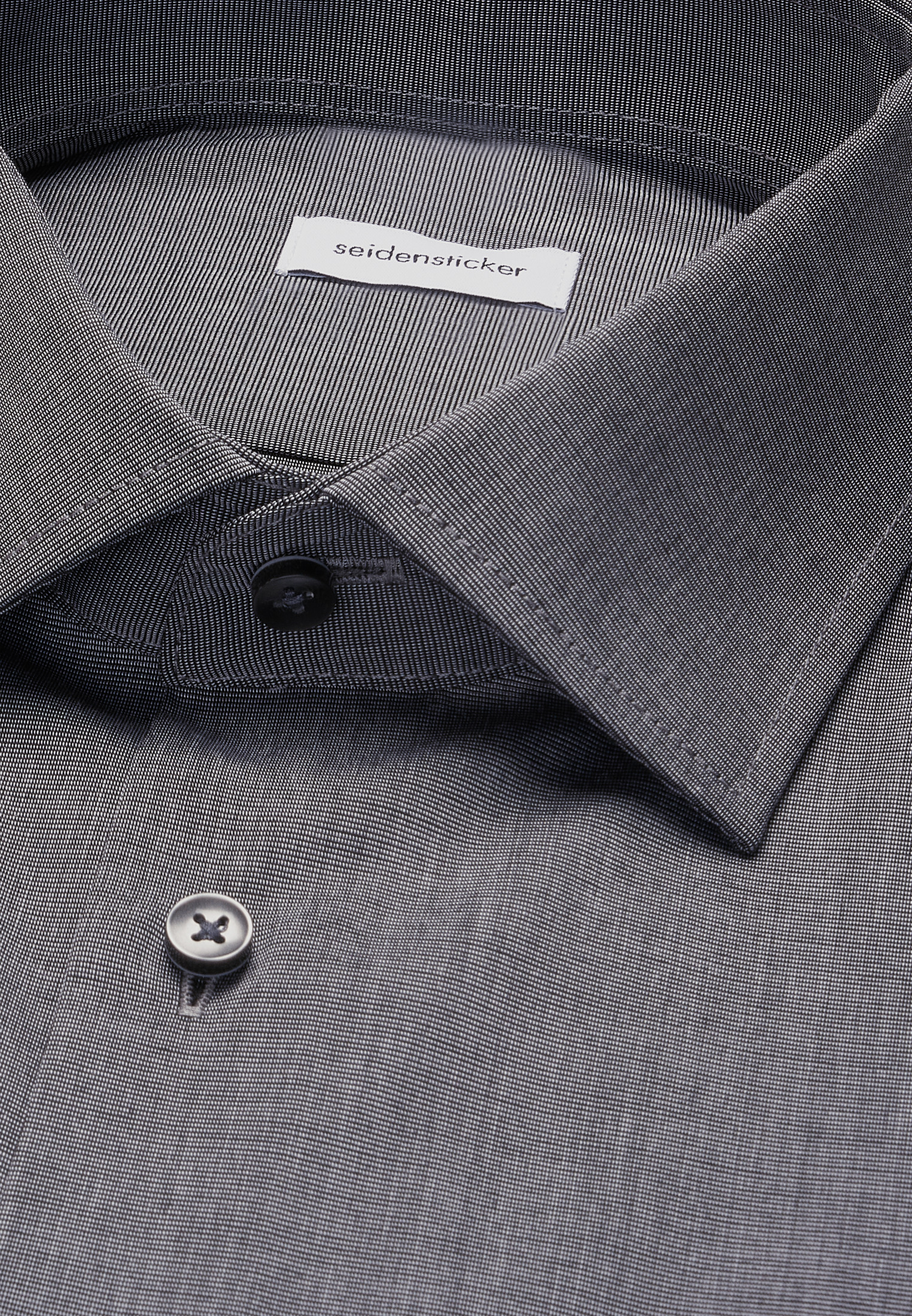 Seidensticker Business Hemd Schwarze Rose, Grau, 38