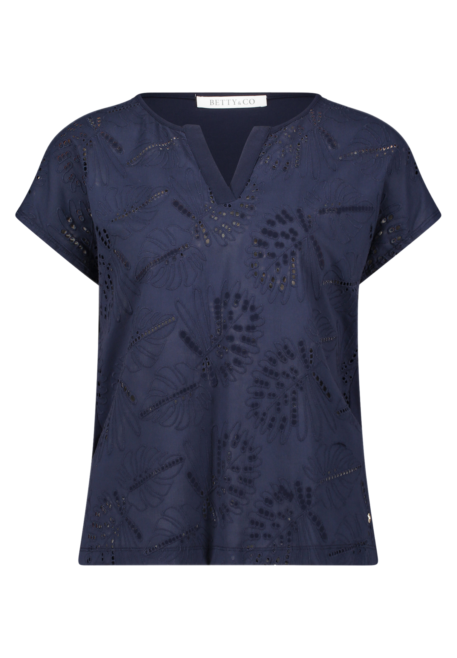 Betty & CO T-Shirt, Baumwolle, FüR Damen, Blau, M