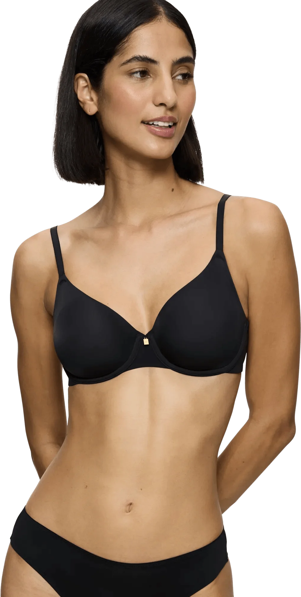 Triumph Body Make-Up Essentials BüGel-Bh, Elastische TräGer, FüR Damen, Schwarz, 85D
