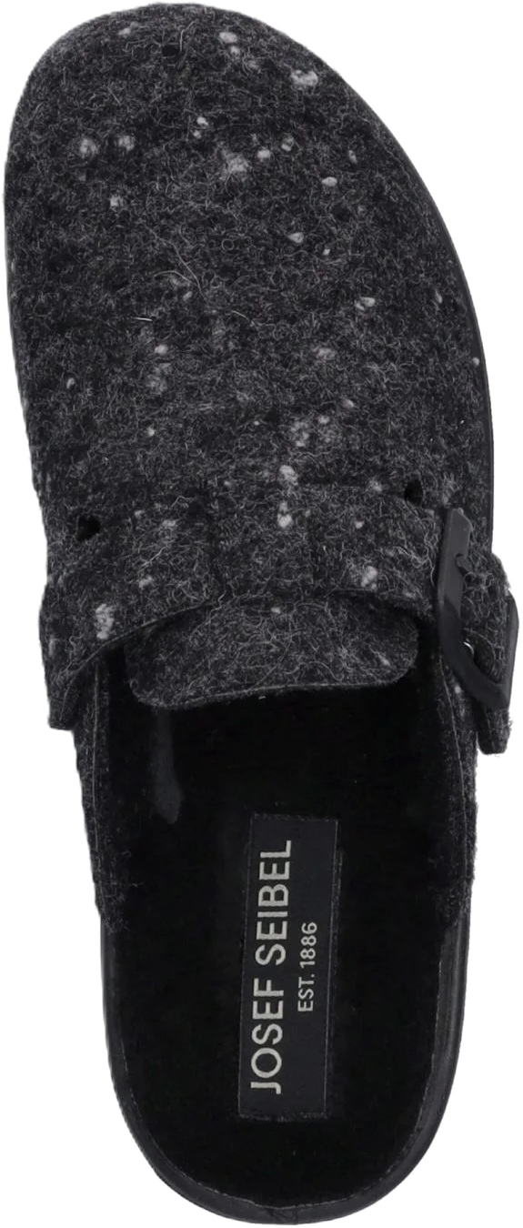 Seibel Pantoffeln "Metz 390", DäMpfend, Schnalle, FüR Damen, Grau, 38