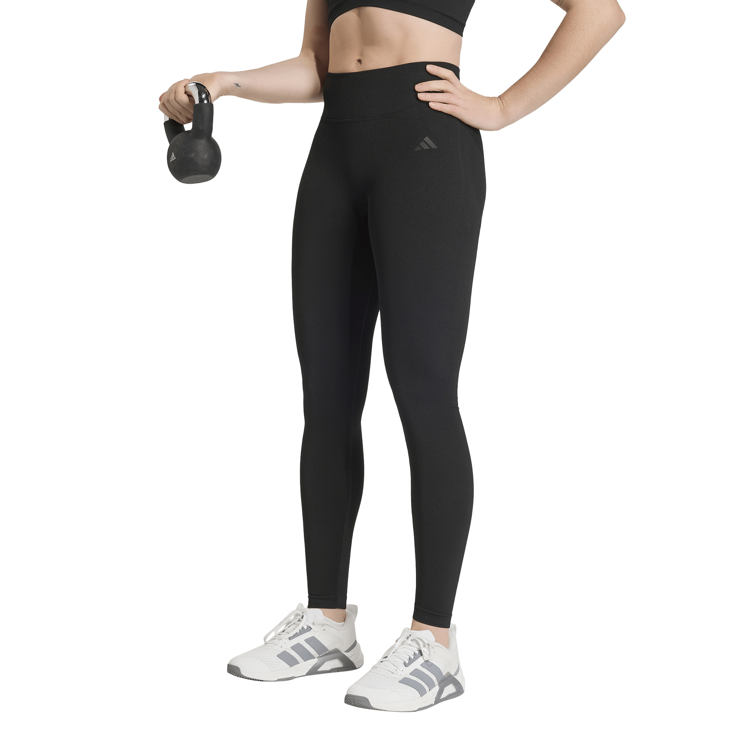 Adidas Sport-Tights, Gummibund, FüR Damen, Schwarz, S