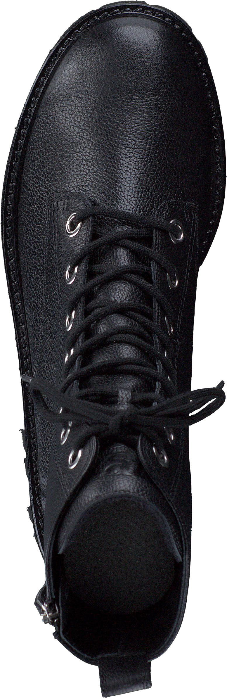Paul Green SchnüRstiefeletten, Zuglasche, Leder, FüR Damen, Schwarz, 38