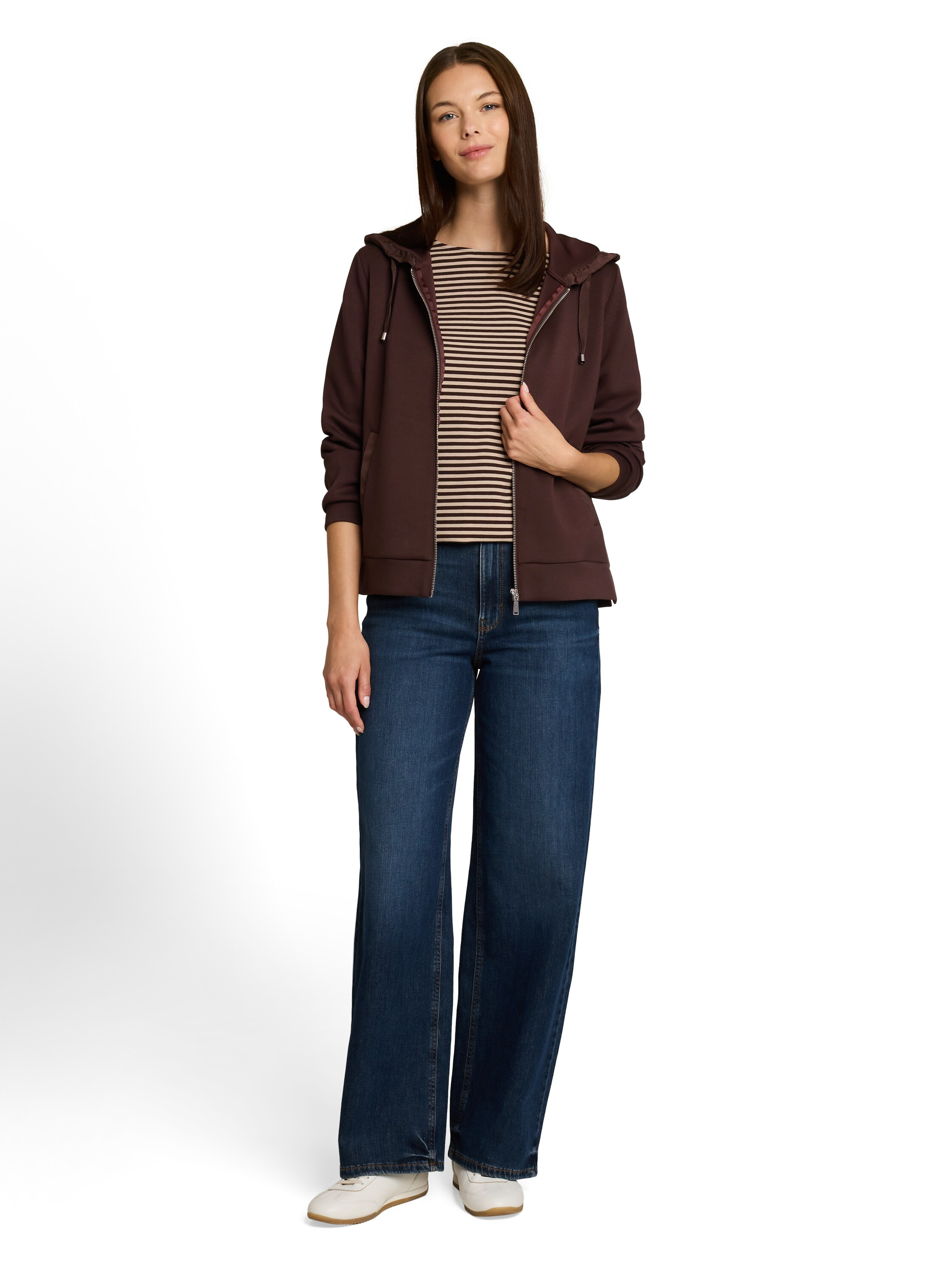 Tom Tailor Sweatjacke, Eingrifftaschen, FüR Damen, Blau, XXL