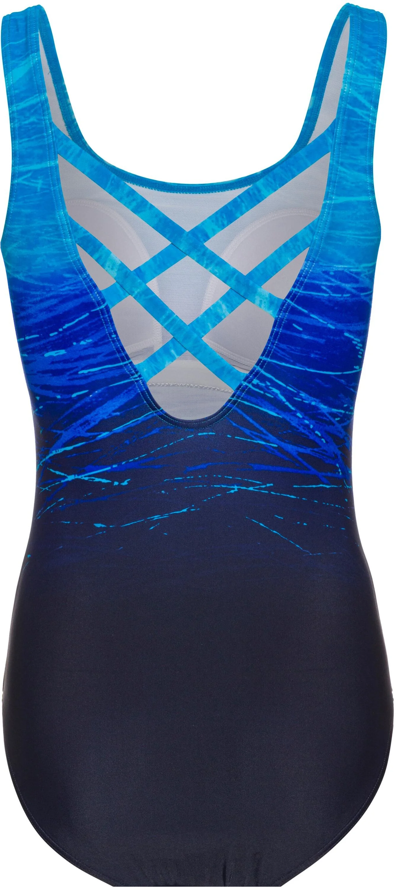 Lascana Badeanzug, Schnelltrocknend, Shapingeinsatz, FüR Damen, Blau, 48D