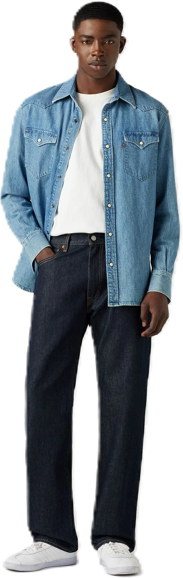 Levi's® 555™ Relaxed Straight Jeans, Blau, 32/30