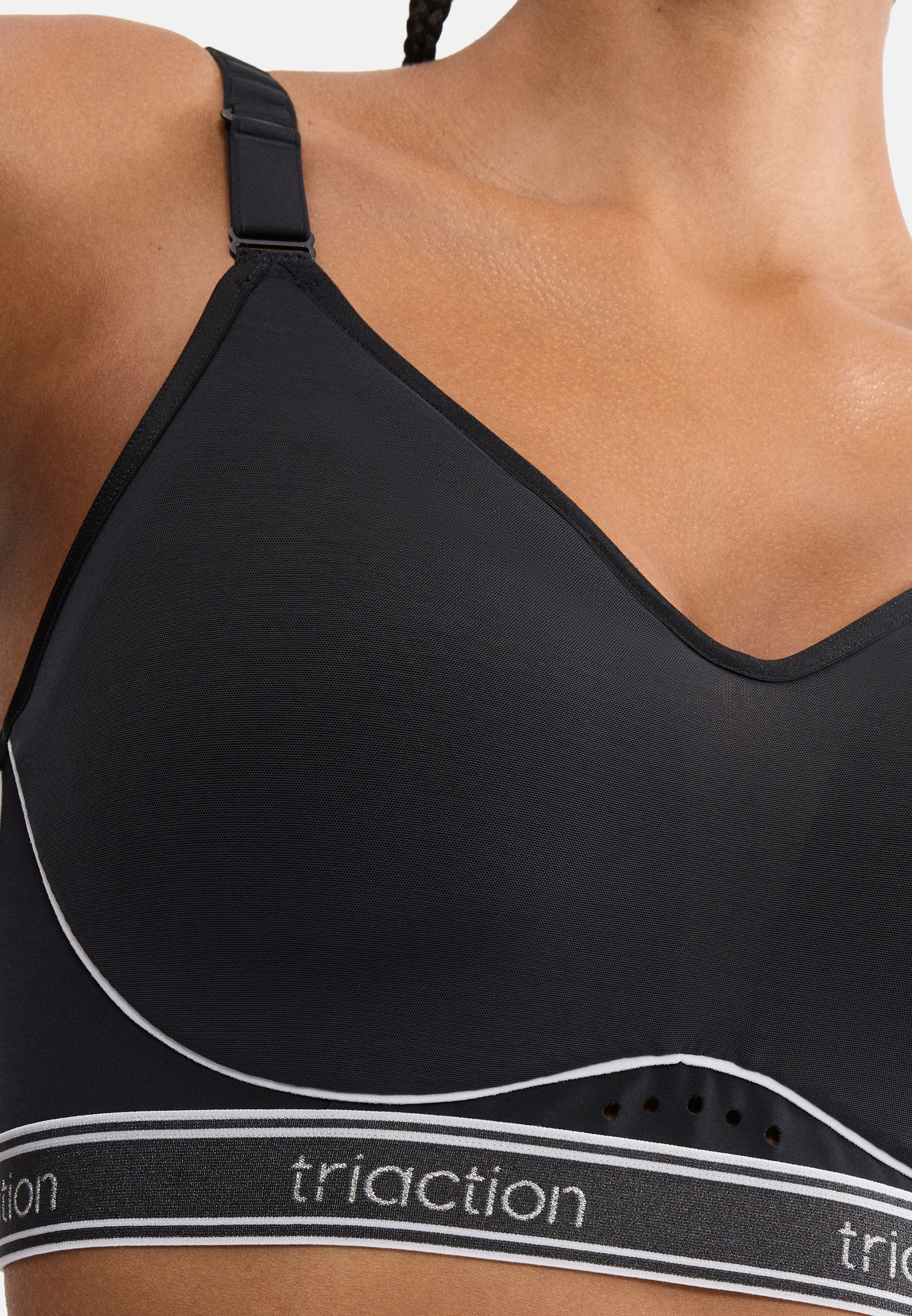 Triaction® By Triumph Sport-Bh Cardio Breeze P, Schwarz, 90C