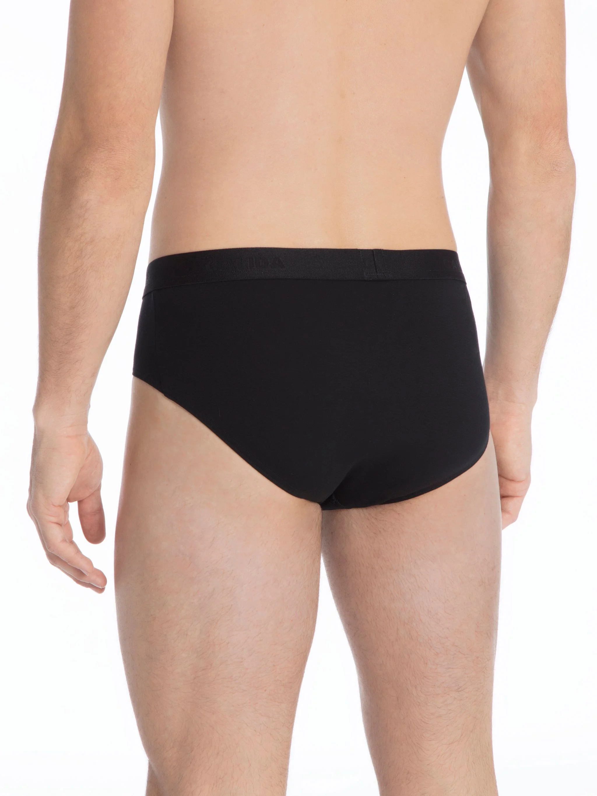 Calida Natural Benefit Slip, 3Er-Pack, Softbund, FüR Herren, Schwarz, S