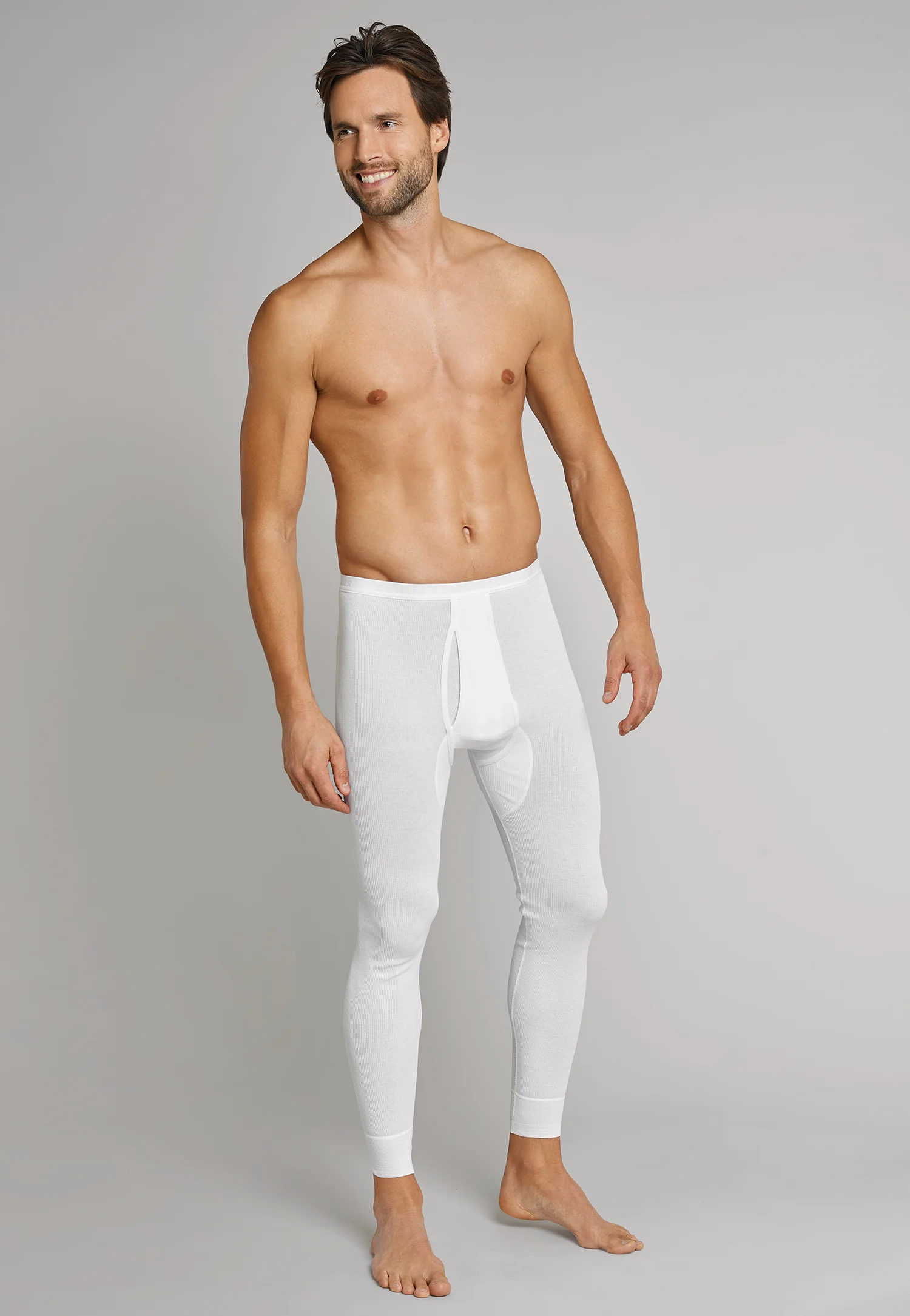 Schiesser Original Pants, Lang, Mit Eingriff, FüR Herren, Weiß, 9