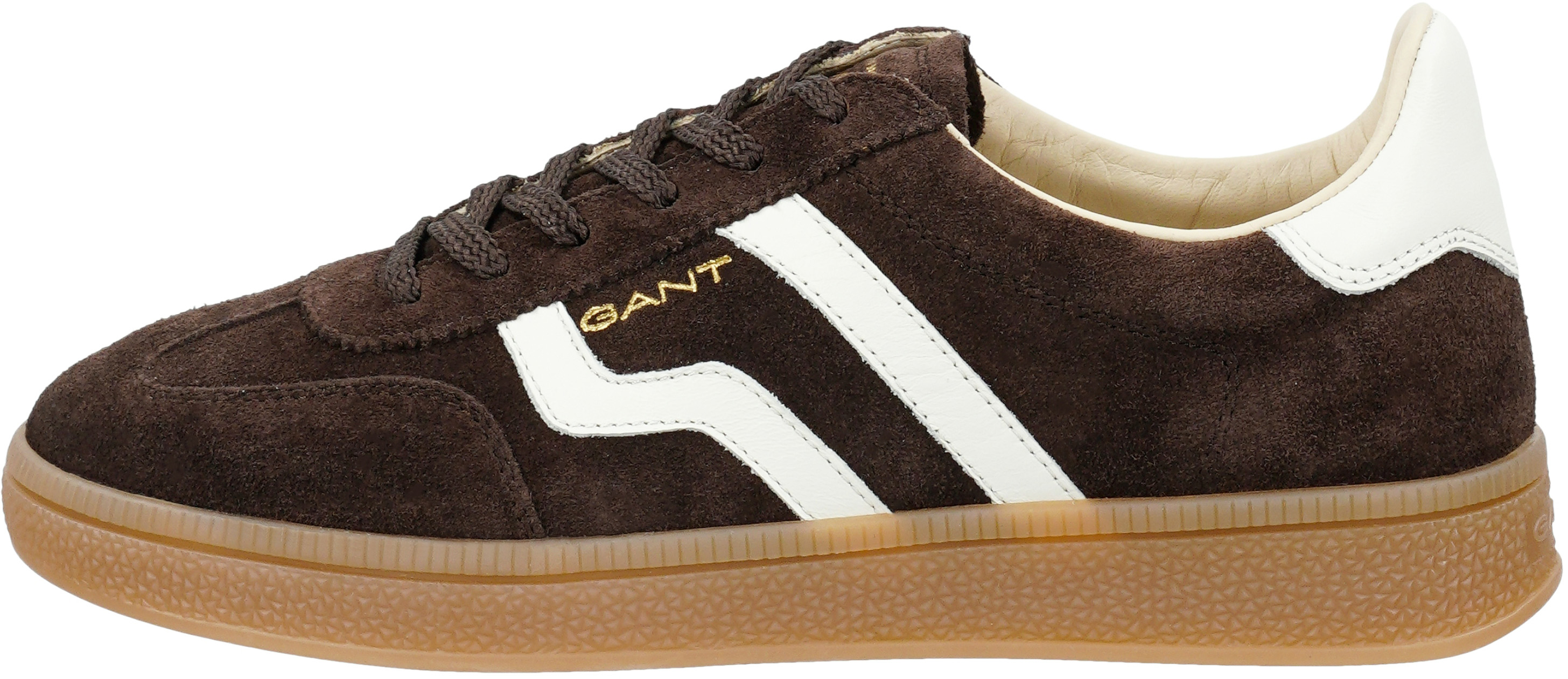 Gant Sneaker, Leder, FüR Damen, Braun|Grau, 38