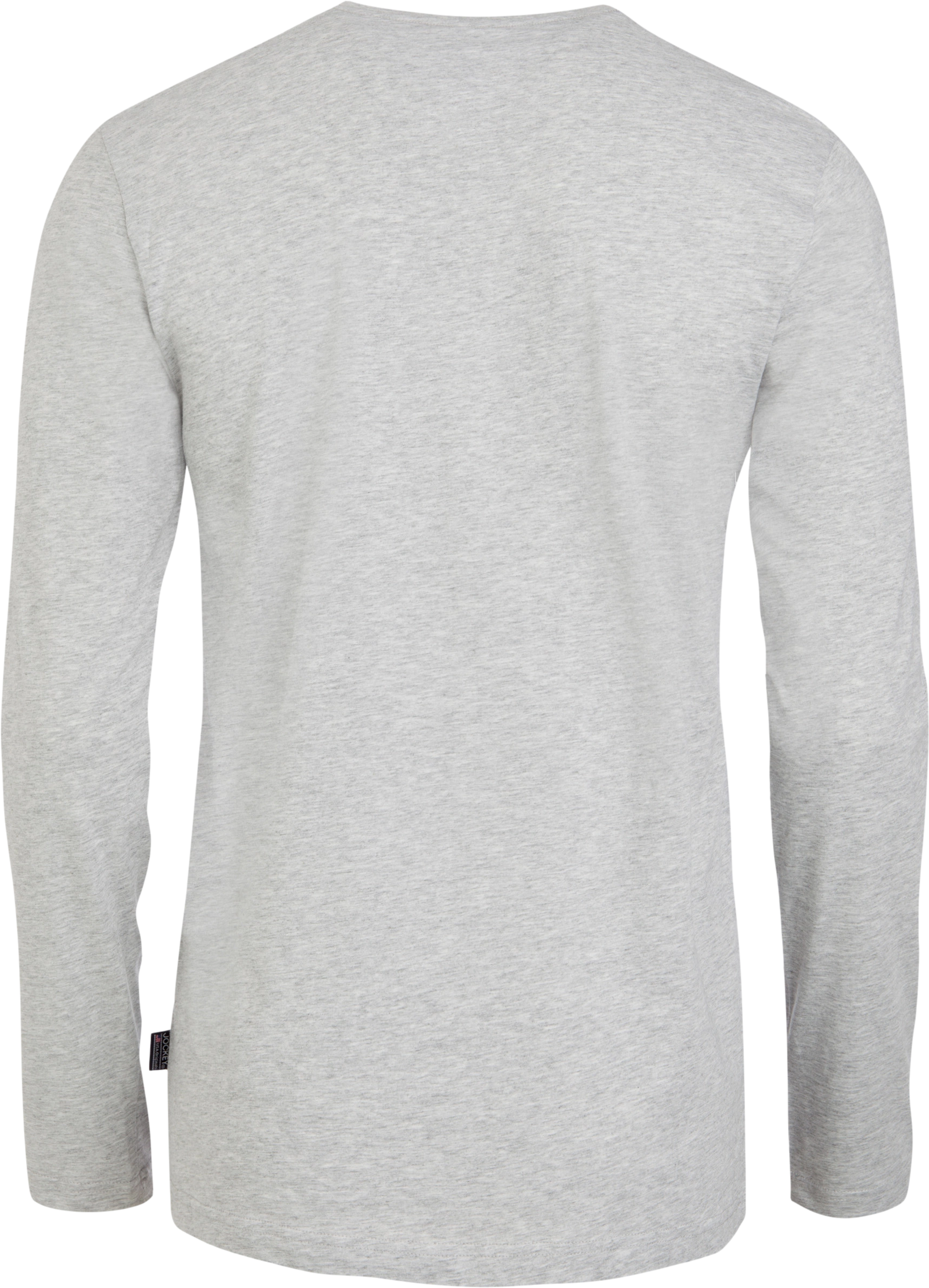 Jockey® Schlafanzug-Oberteil American Shirts, Baumwolle, FüR Herren, Grau, M