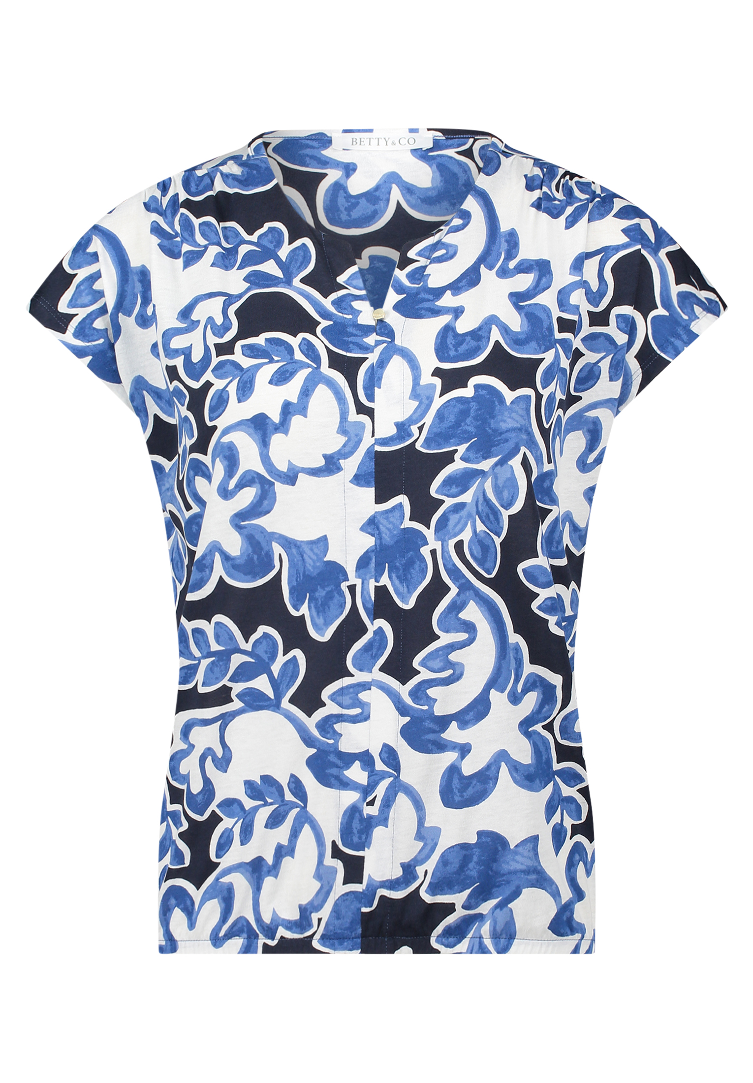 Betty & Co Shirt, Rundhals, Damen, Weiß, Xl