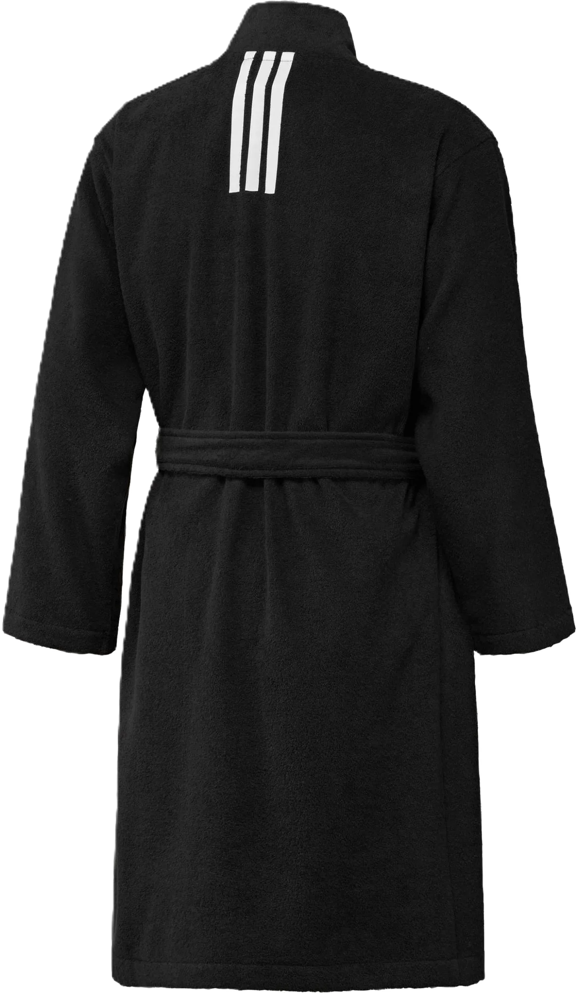Adidas Bademantel, Baumwolle, Schwarz, M