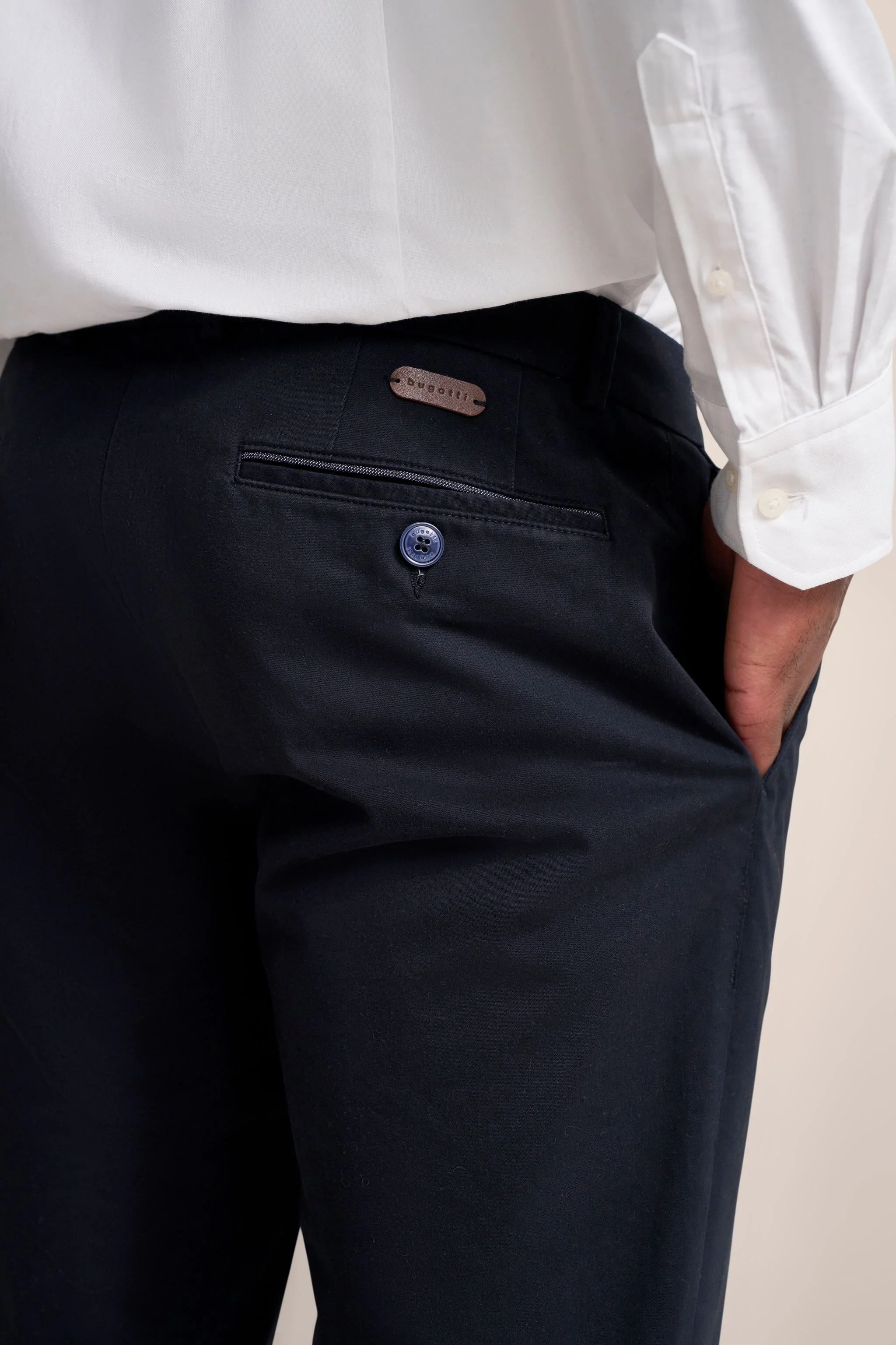 Bugatti Stoffhose, Regular, FüR Herren, Blau, 31/32