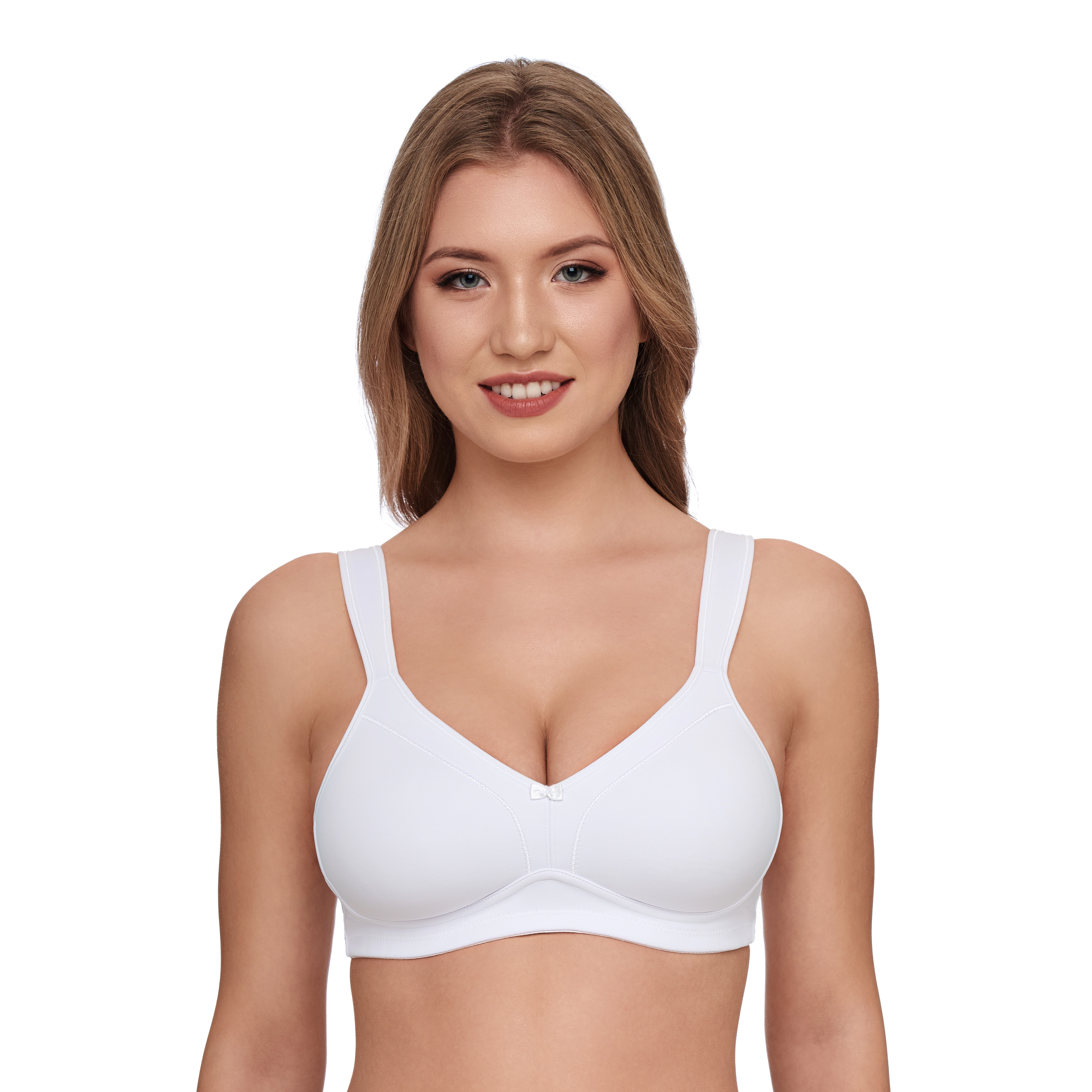 Susa Elegance Entlastungs-Bh, 2Er-Pack, BüGellos, FüR Damen, Weiß, 90C