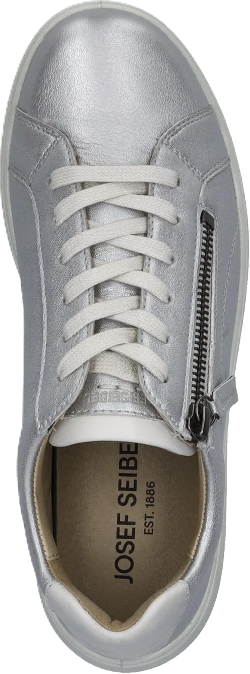 Seibel Sneaker "Megan 01", ZiernäHte, Leder, FüR Damen, Silber, 38