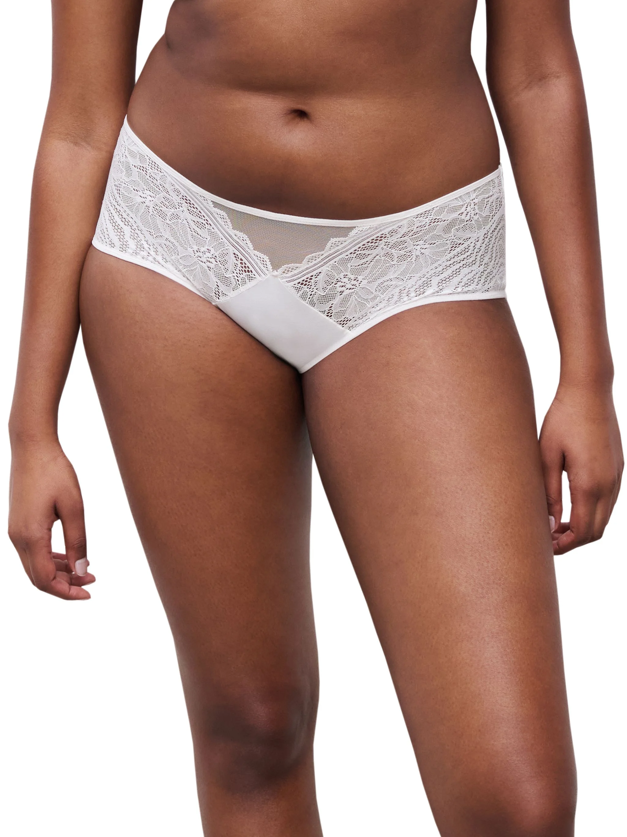 Chantelle Floral Touch HüFtslip, Florale Spitze, FüR Damen, Weiß, 44