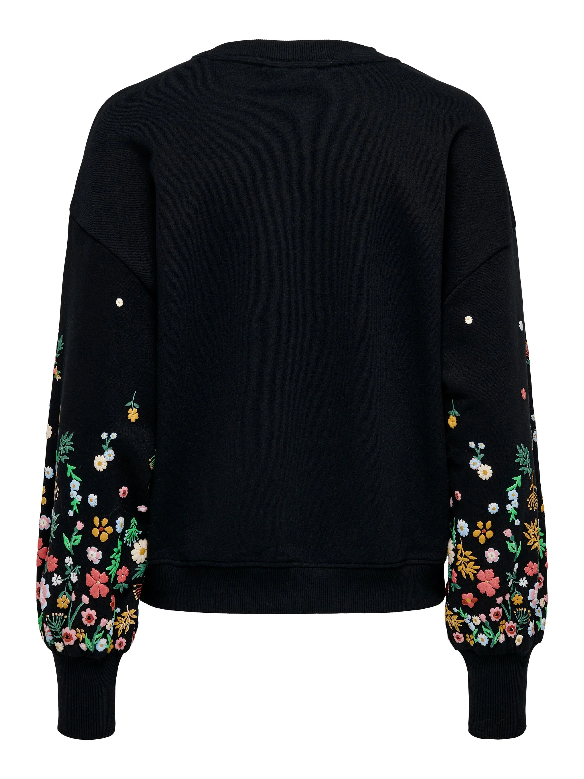 Only® Sweatshirt "Brooke", RippbüNdchen, FüR Damen, Schwarz, L