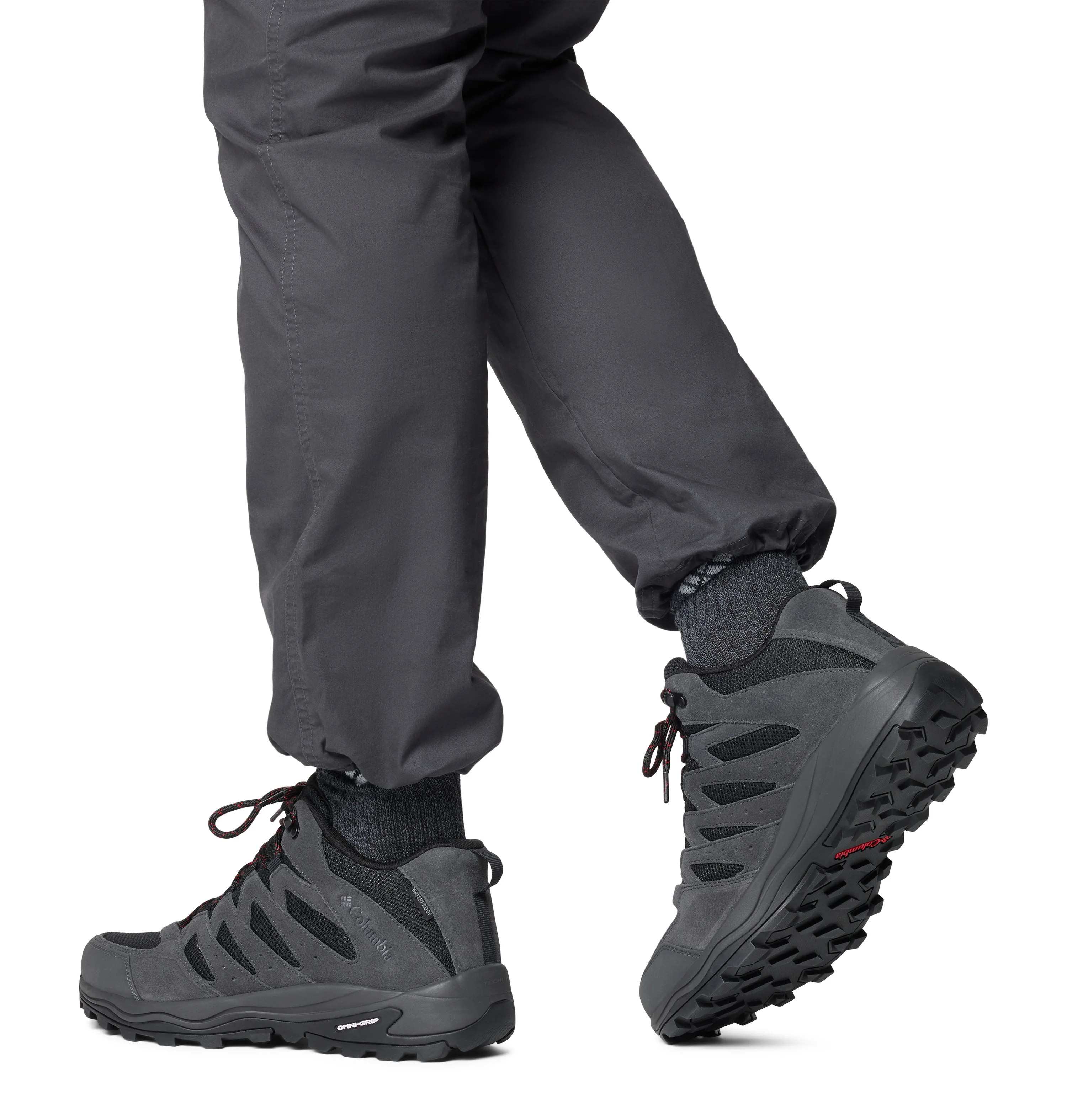 Columbia Allroundschuhe "Redmond™ Iv", Leder, Wasserdicht, FüR Herren, Schwarz|Grau, 45