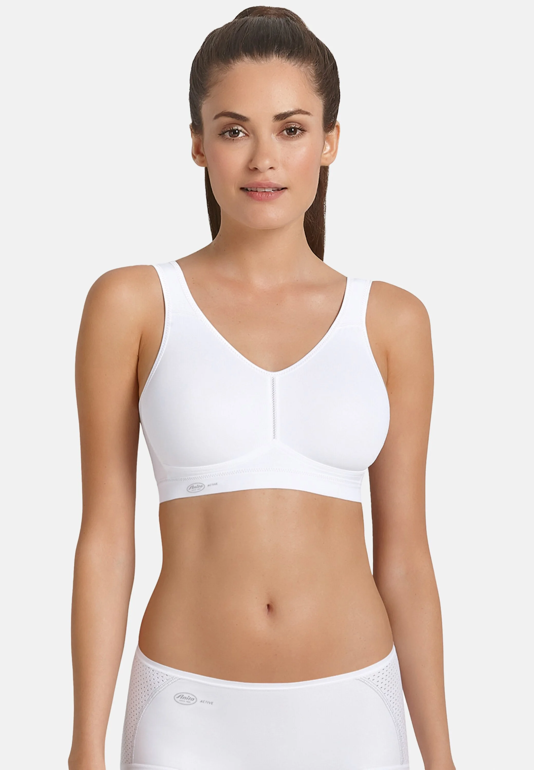 Anita Light & Firm Sport-Bh, Atmungsaktiv, Unterbrustband, FüR Damen, Weiß, 90C